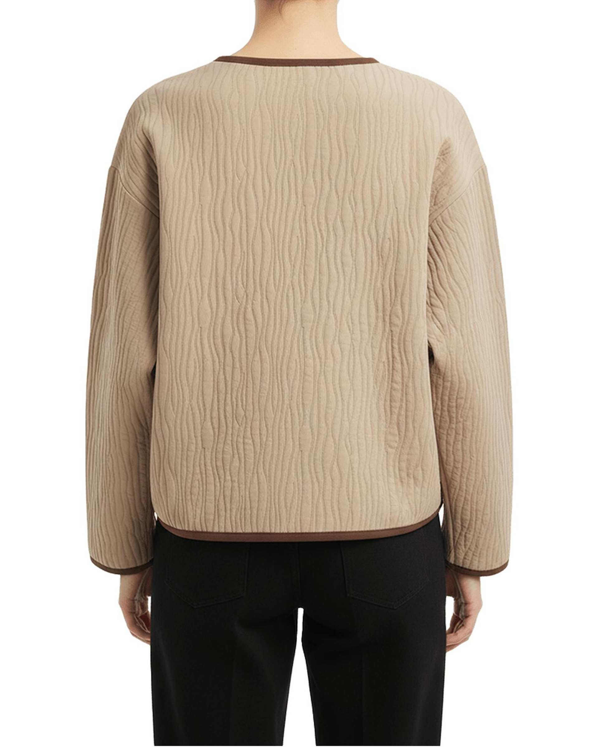 کت زنانه کرم سرژه Serge کد 216649