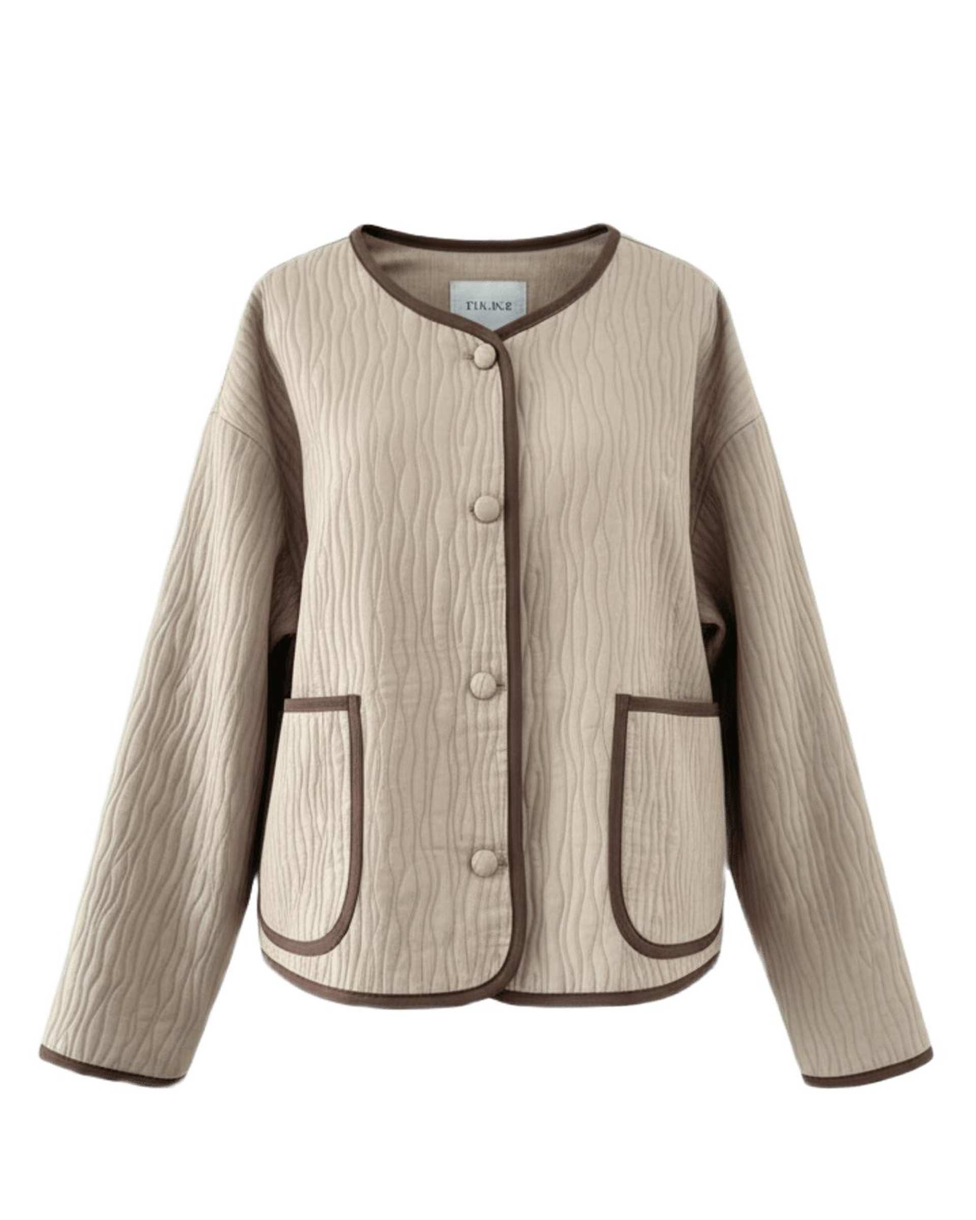 کت زنانه کرم سرژه Serge کد 216649