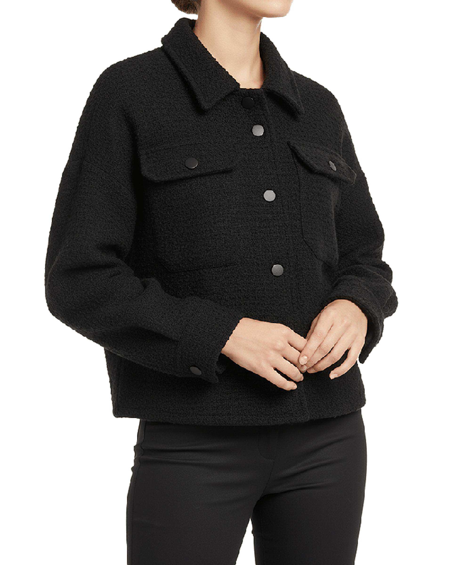 کت زنانه مشکی سرژه Serge کد 212297