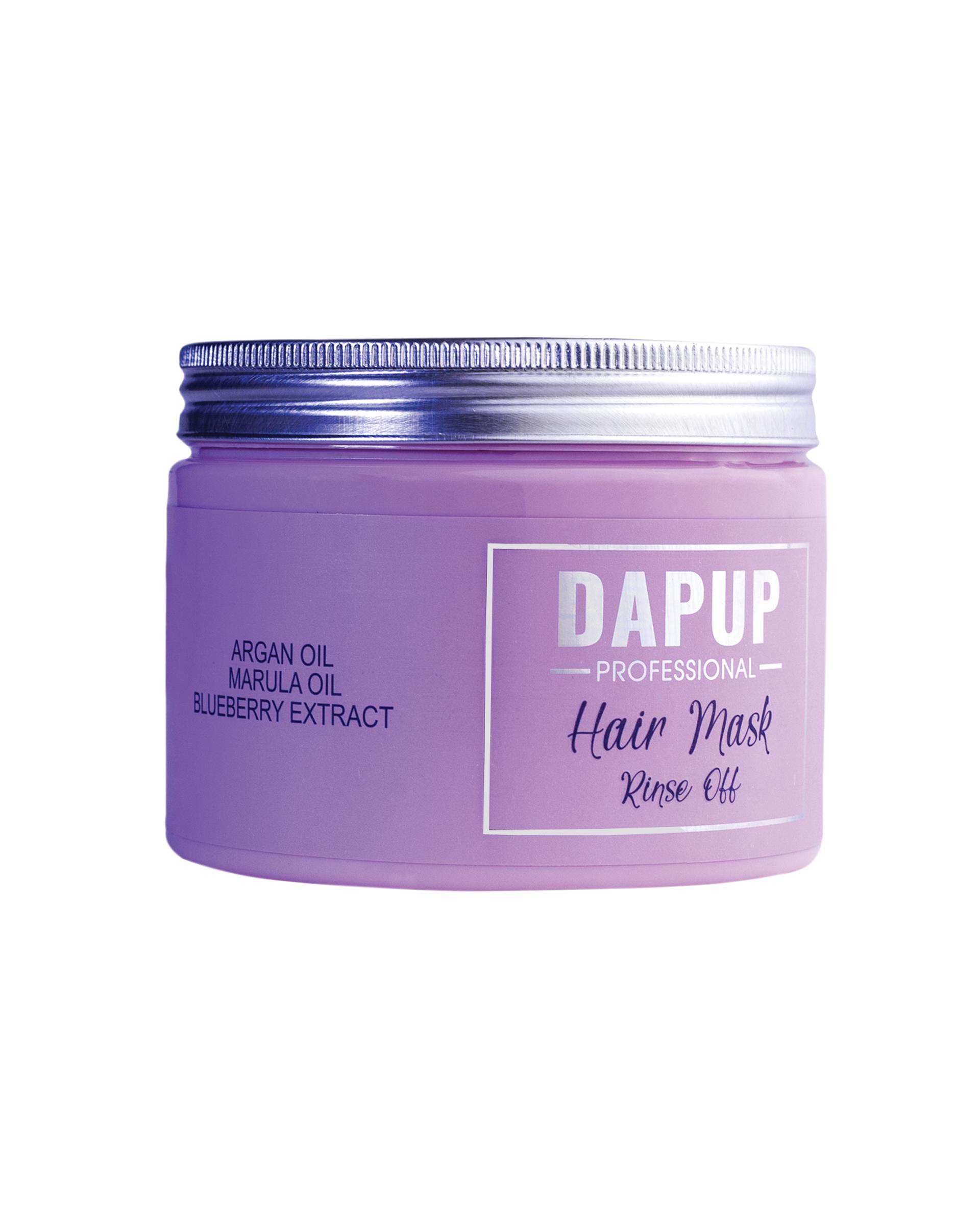 ماسک مو کاسه ای داخل حمام دپاپ Dapup حاوی روغن آرگان و مارولا حجم 500ml