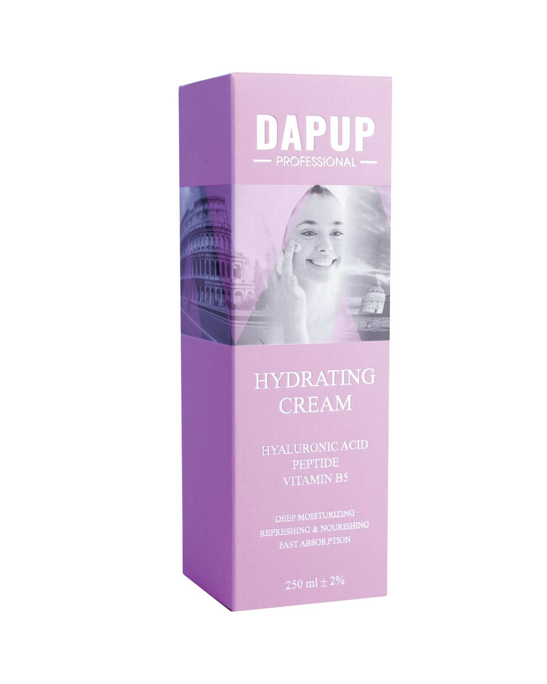 کرم مرطوب کننده دست و بدن دپاپ Dapup حاوی اسید هیالورونیک Dapup حجم 250ml