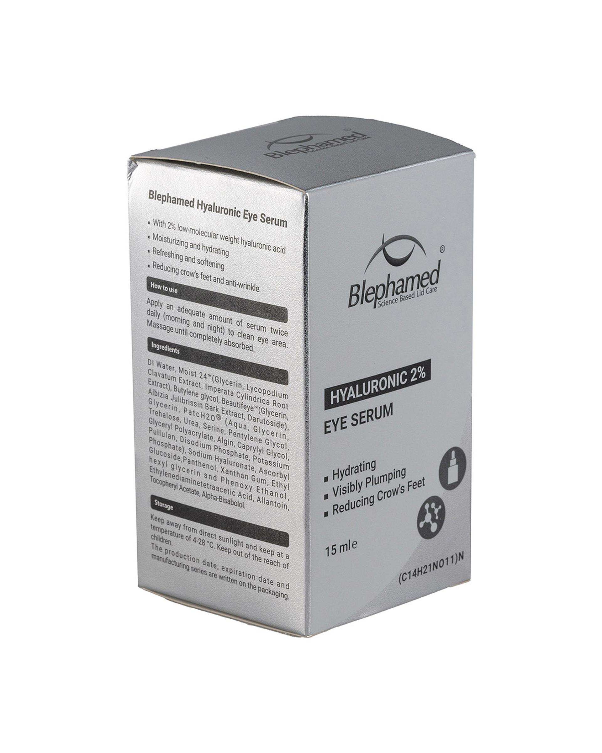 سرم دور چشم بلفامد Blephamed مدل Hyaluronic حجم 15ml