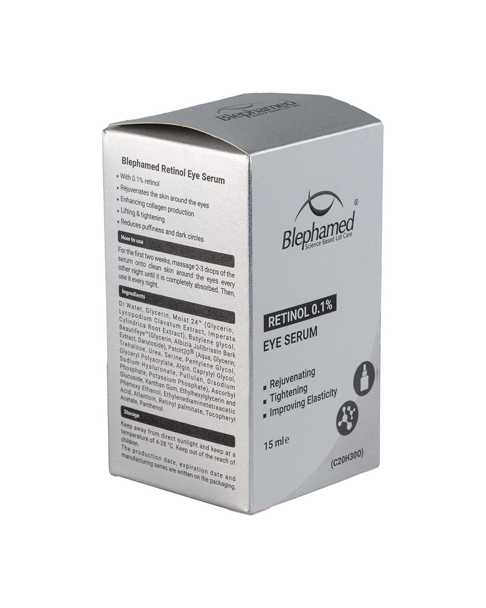 سرم دور چشم بلفامد Blephamed مدل Retinol حجم 15ml
