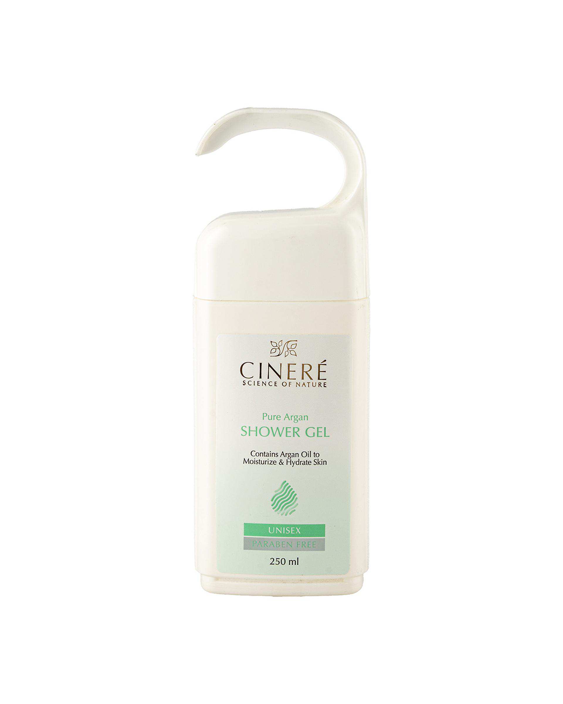 شامپو بدن ژلی سینره Cinere حاوی روغن آرگان 250ml