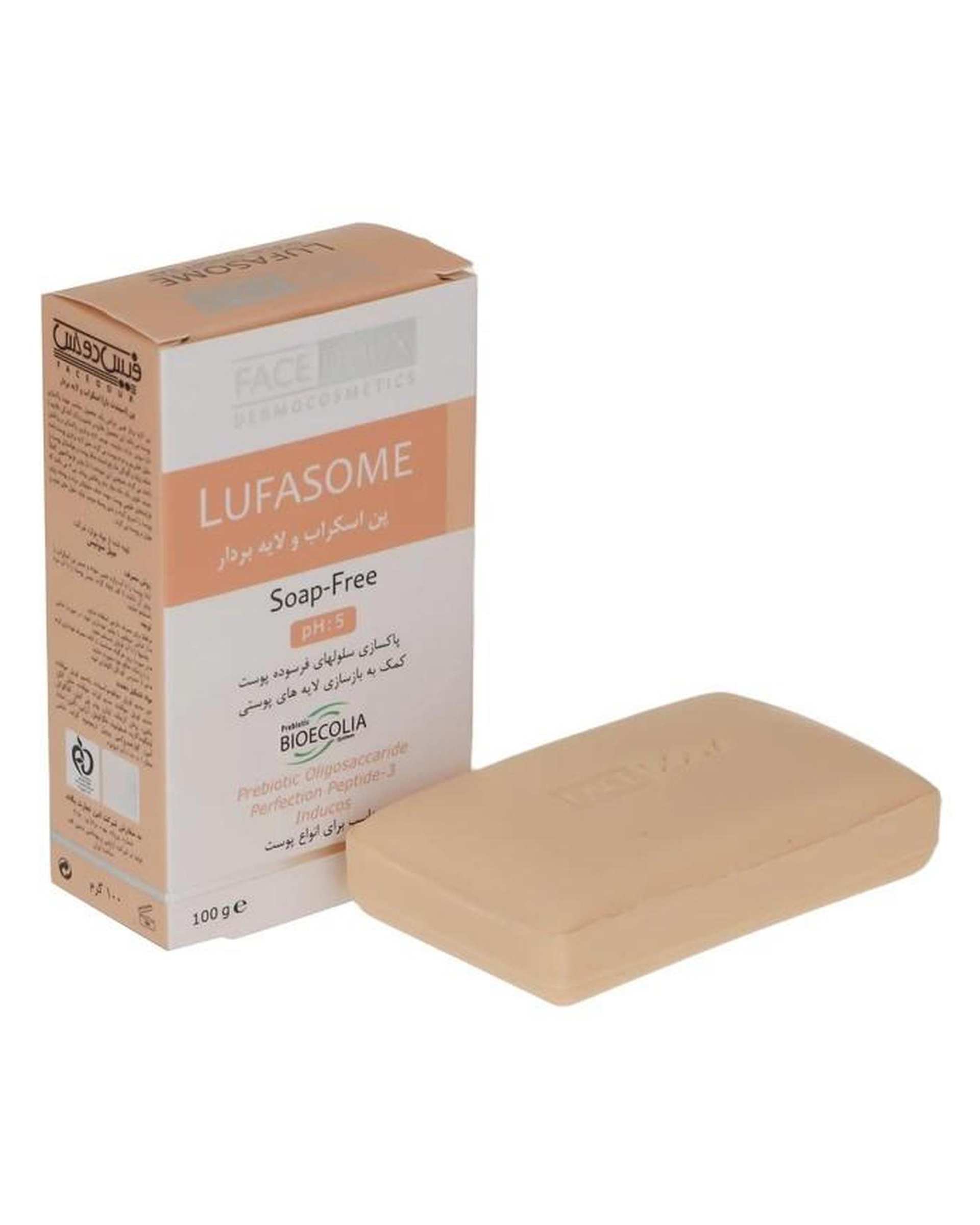 پن اسکراب و لایه بردار فیس دوکس Face Doux مدل Lufasome حجم 100ml