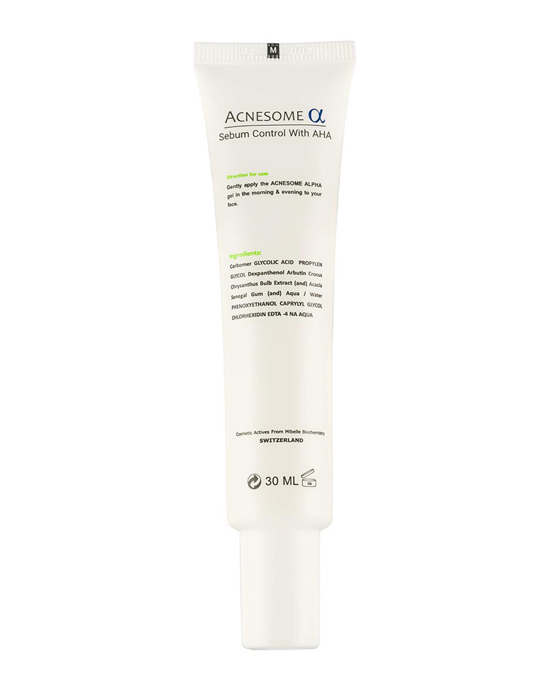 ژل کنترل کننده چربی آکنه زوم آلفا فیس دوکس Face Doux حاوی AHA حجم 30ml