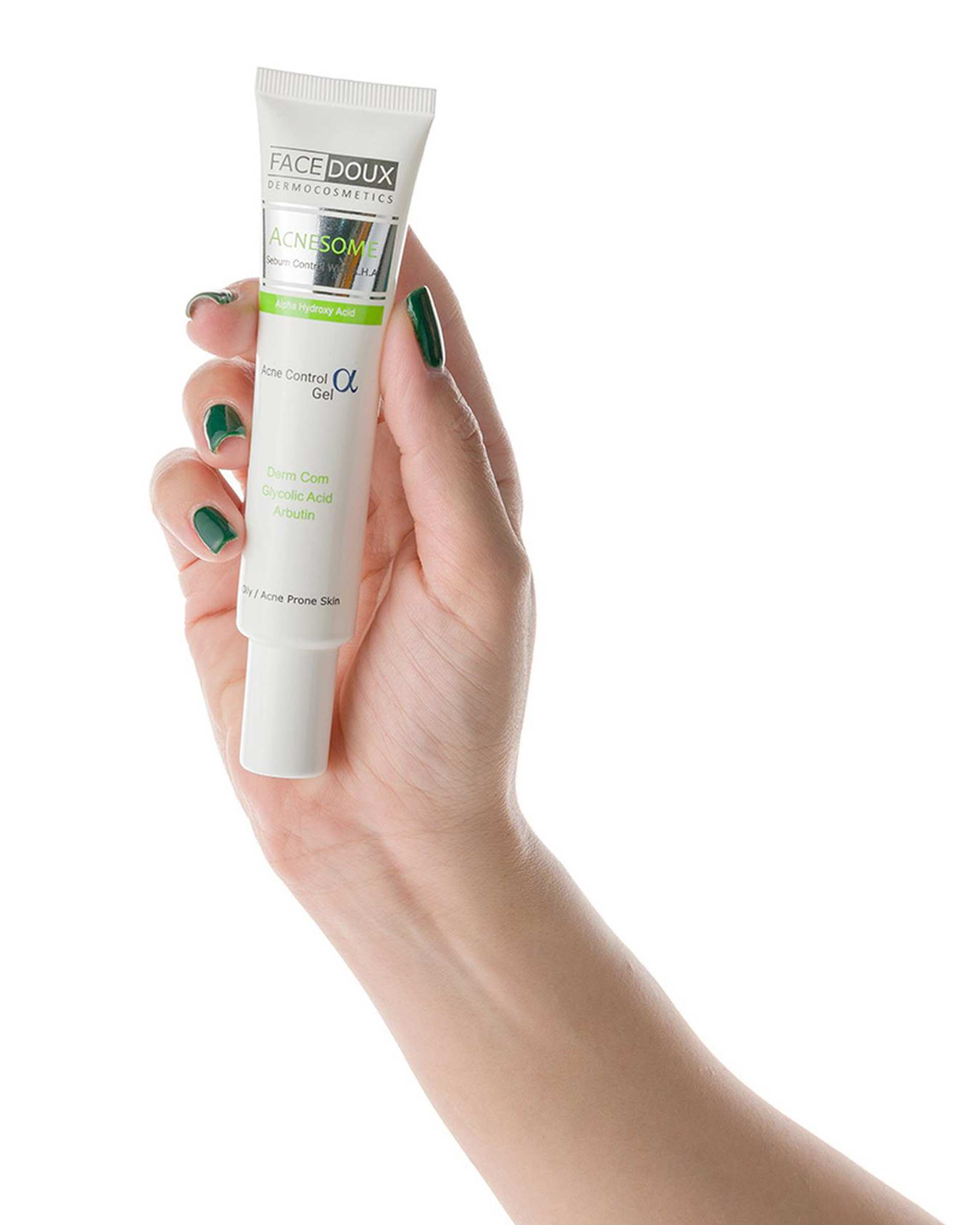 ژل کنترل کننده چربی آکنه زوم آلفا فیس دوکس Face Doux حاوی AHA حجم 30ml