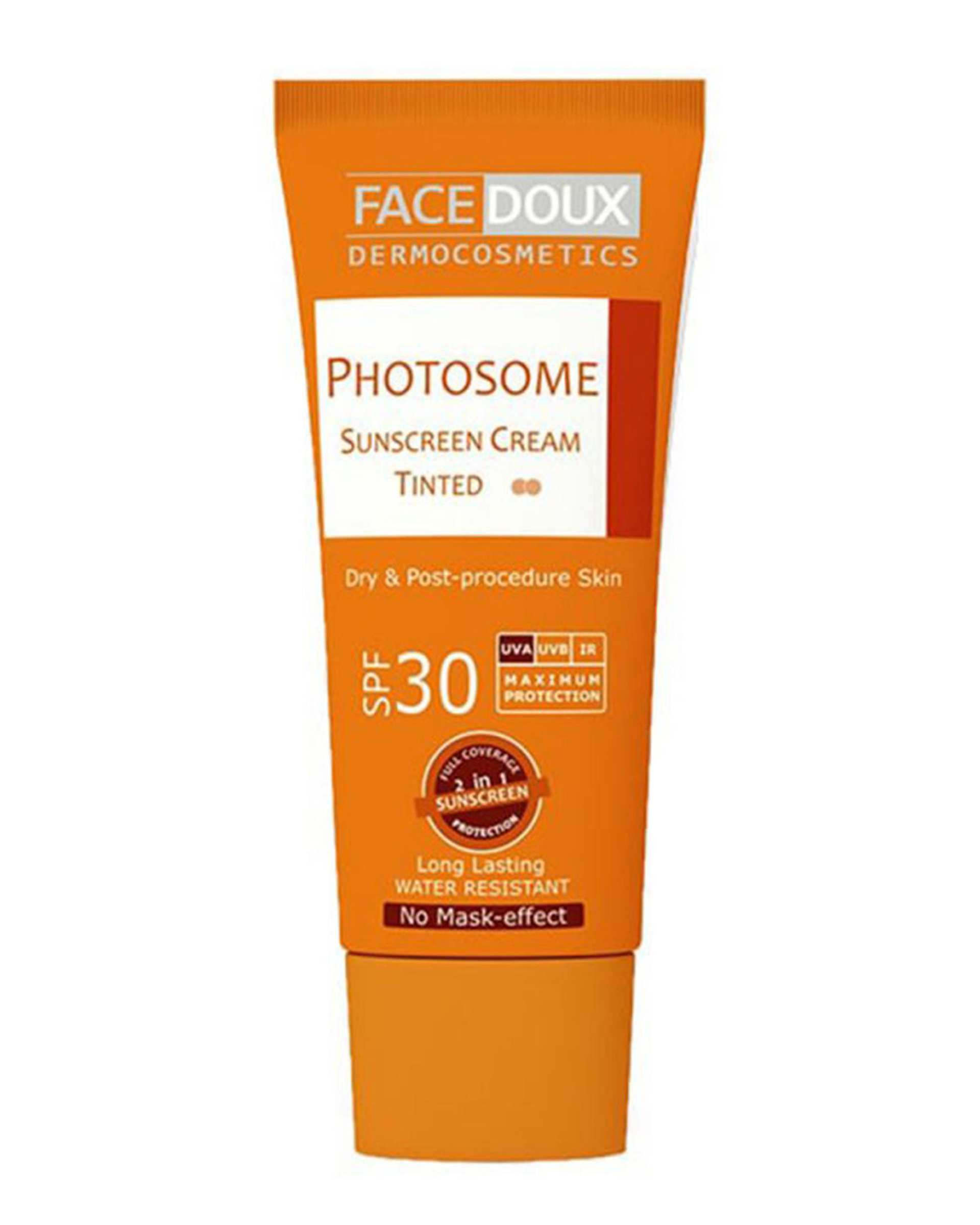 کرم ضد آفتاب رنگی SPF30 فیس دوکس Face Doux مدل Photosome بژ روشن حجم 40ml