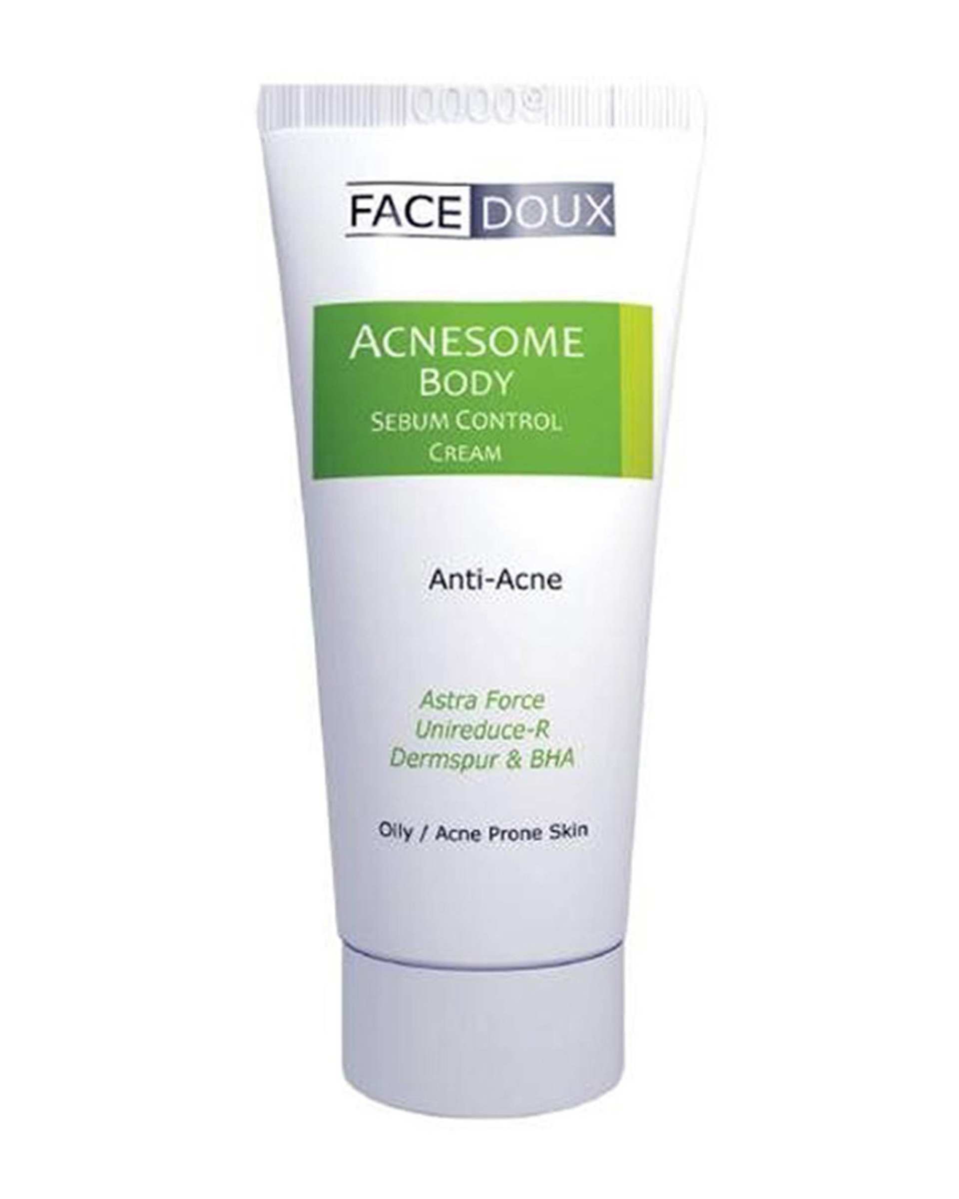 کرم کنترل کننده چربی بدن آکنه زوم فیس دوکس Face Doux مدل Acnesome حجم 75ml