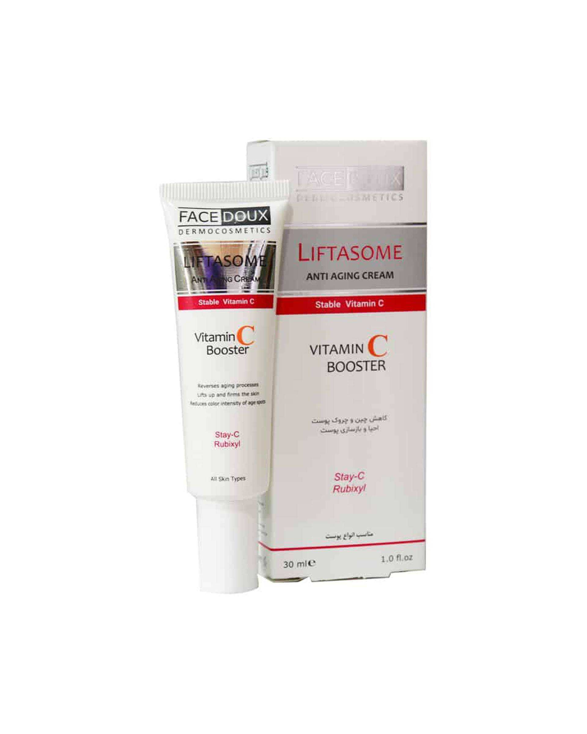 کرم ضد چروک لیفتازوم فیس دوکس Face Doux حاوی ویتامین C حجم 30ml