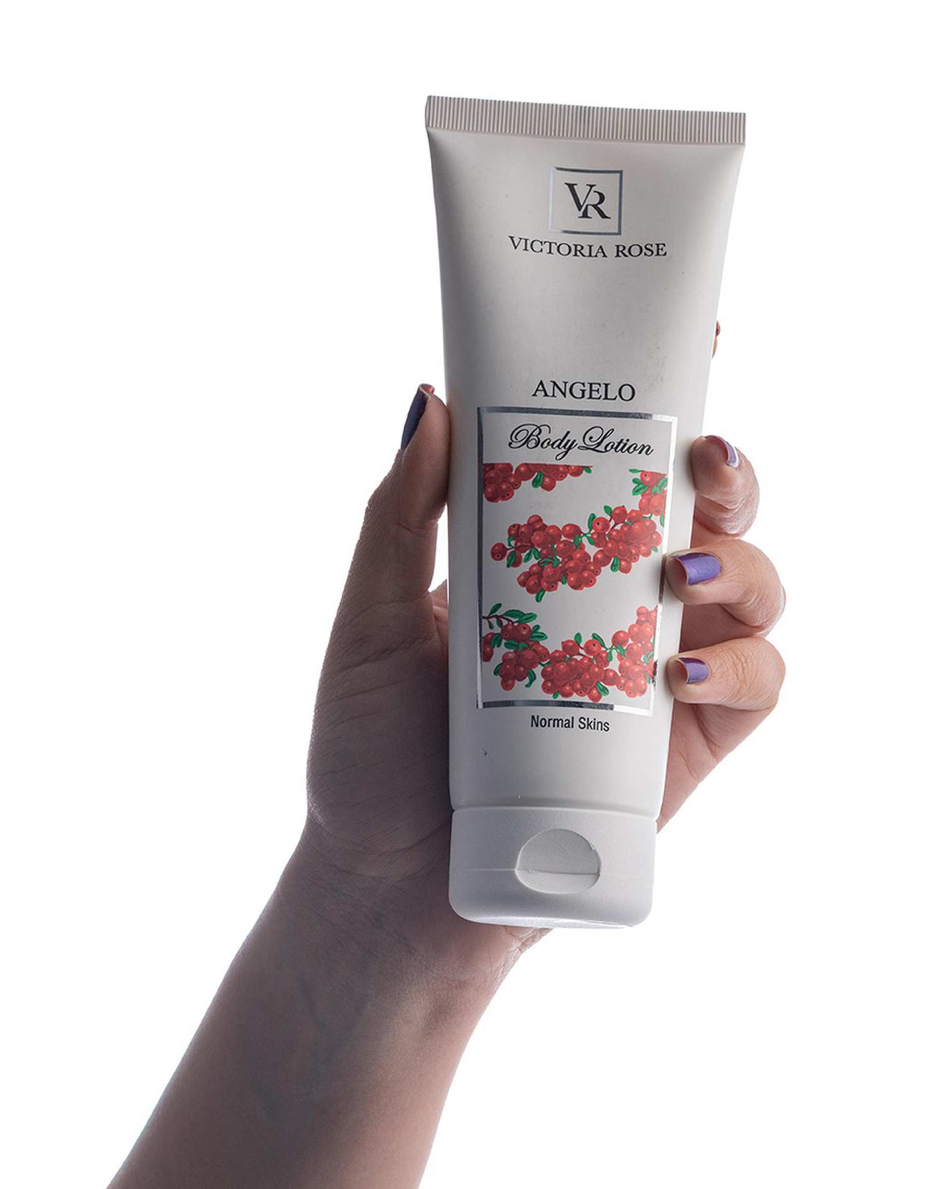 لوسیون بدن ویکتوریا رز Victoria Rose مدل آنجلو مناسب پوست های نرمال 250ml