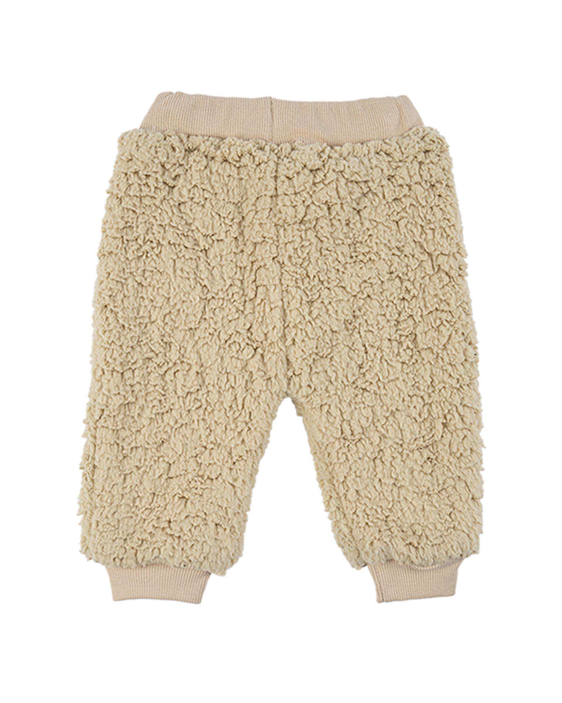 ست بلوز و شلوار نوزادی کرم فیورلا Fiorella مدل خرس کوچولو کد 25535