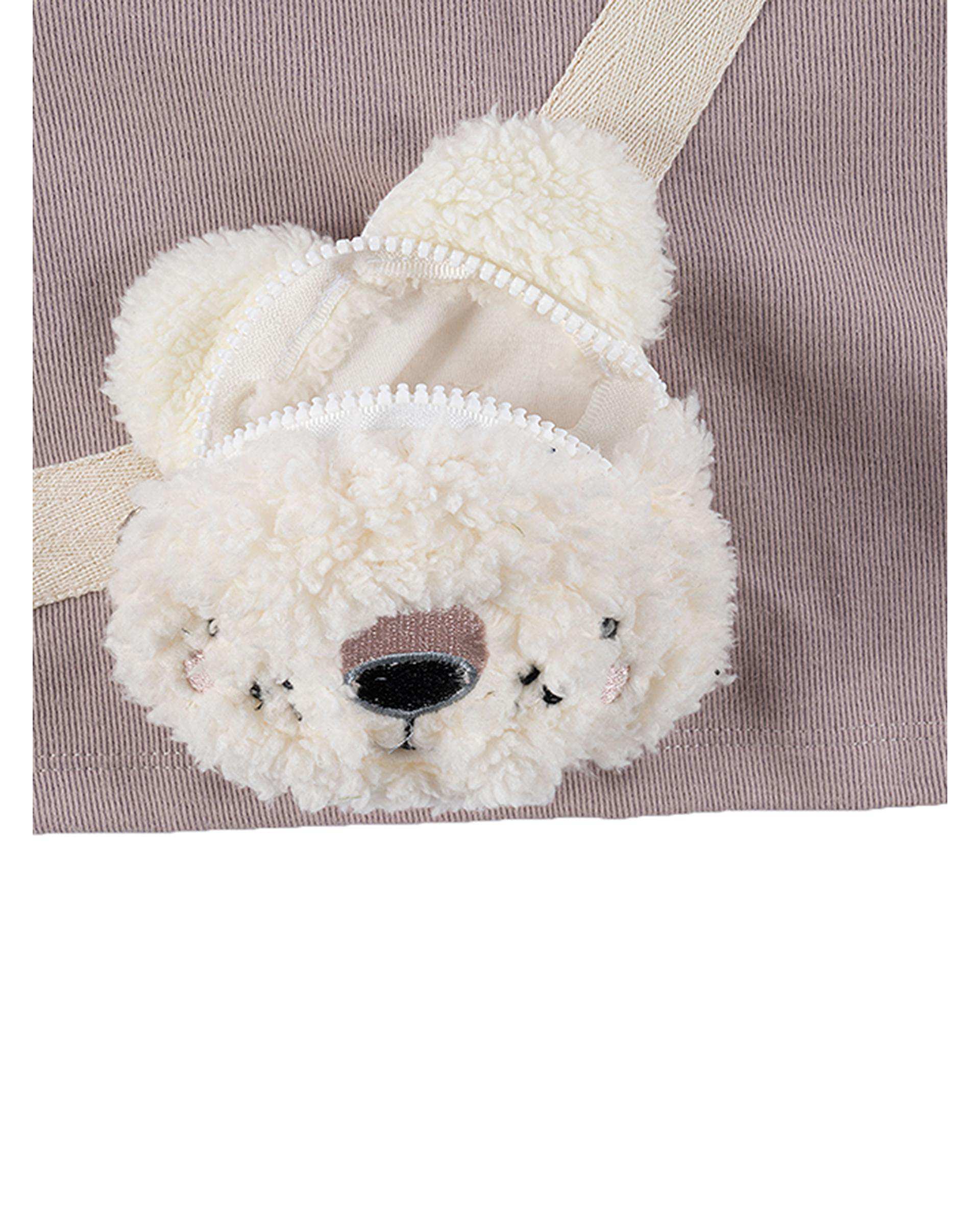 بلوز دخترانه صورتی فیورلا Fiorella مدل کیف دستی خرسی کد 35529