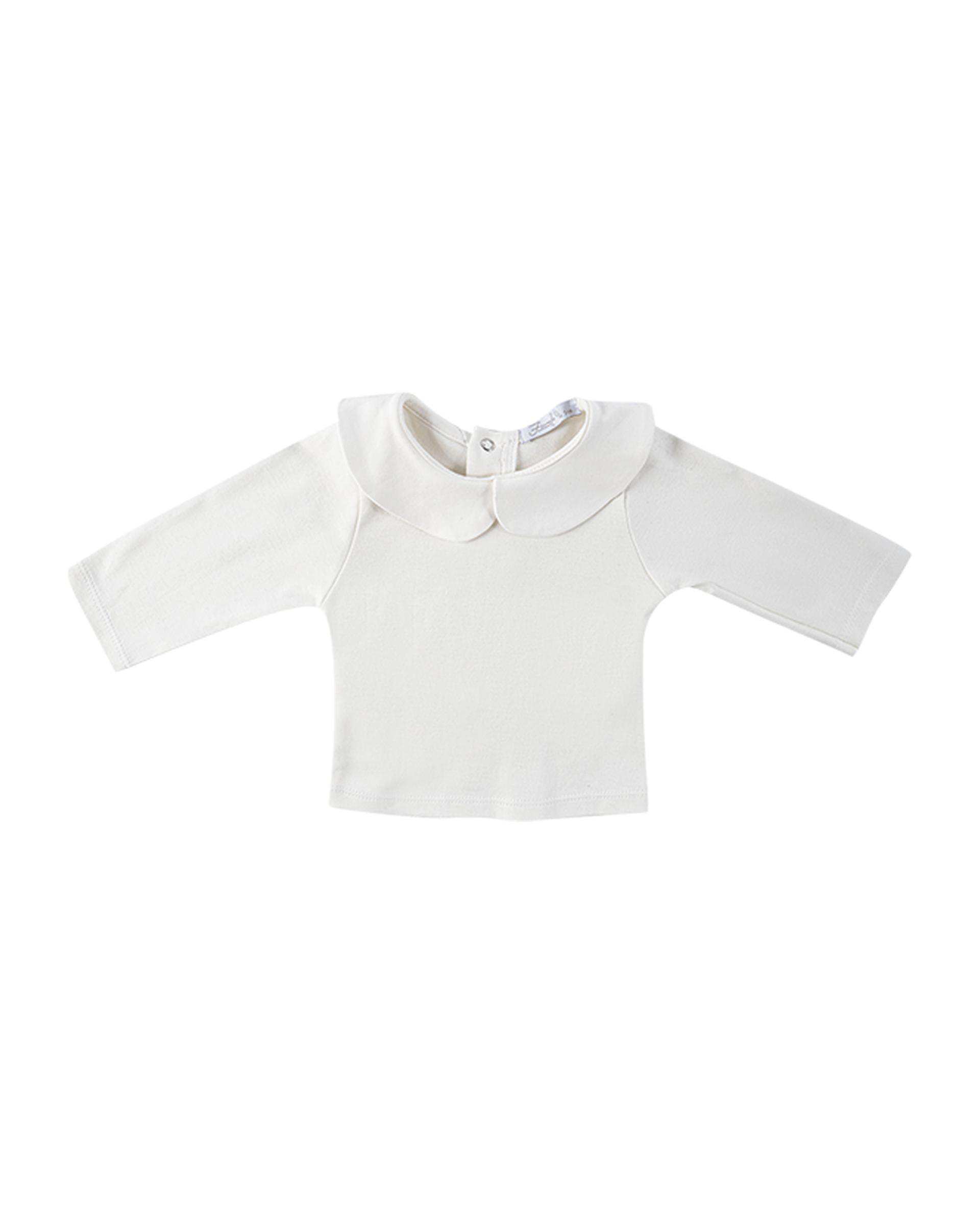 ست بلوز و پیراهن نوزادی دخترانه سفید سرمه ای فیورلا Fiorella مدل پریما کد 25502