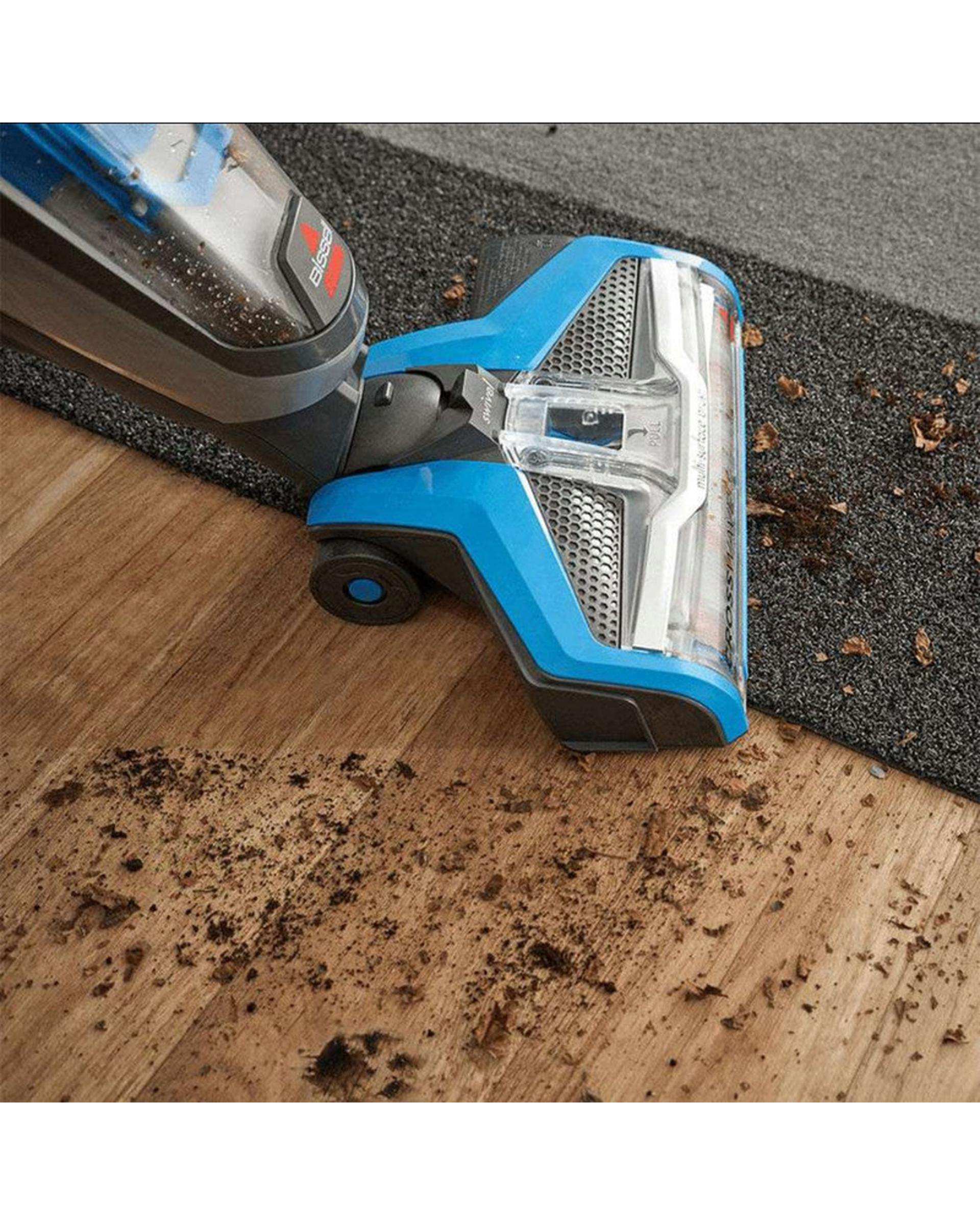 جارو برقی ایستاده آبی مشکی بیسل Bissell مدل 1713