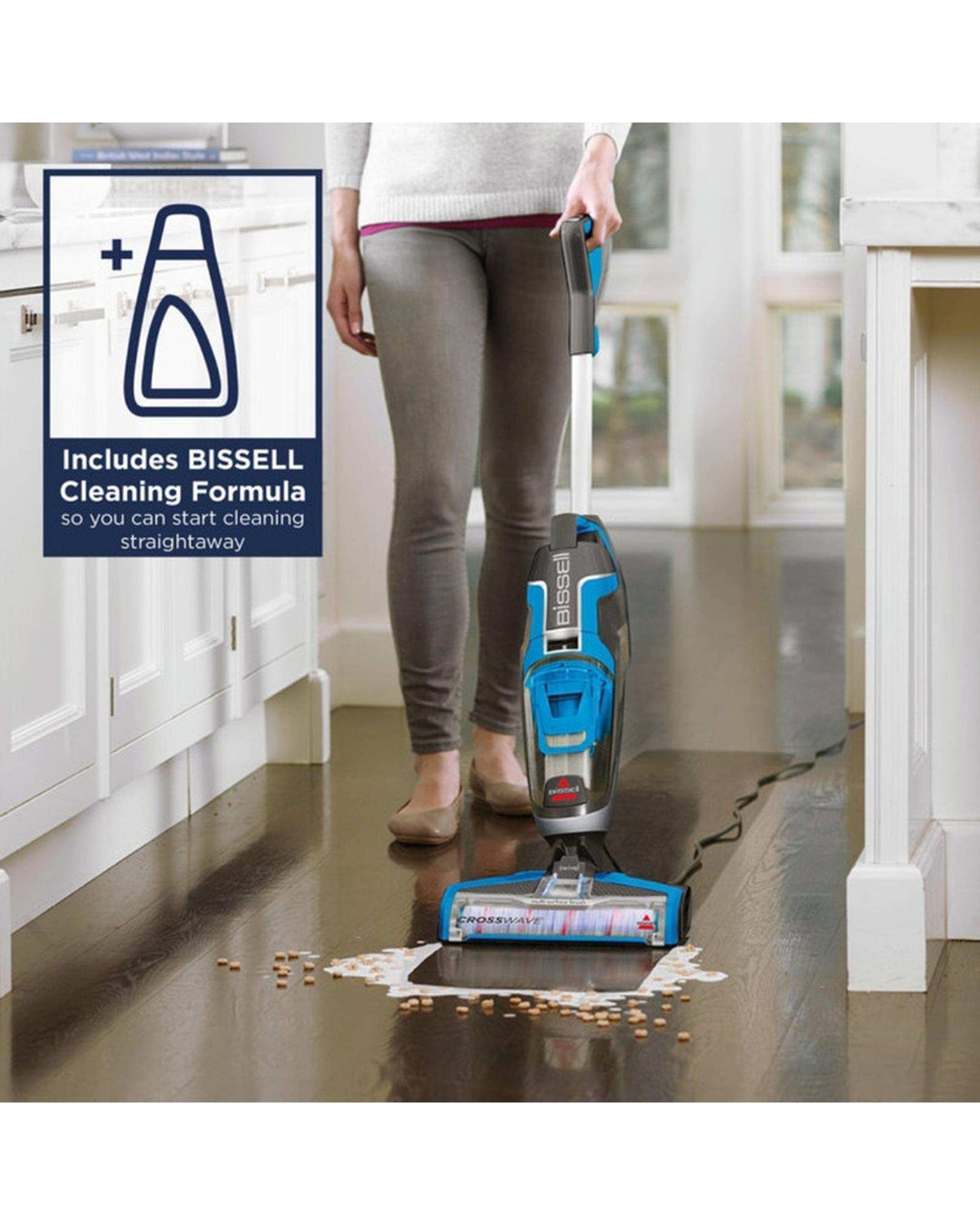 جارو برقی ایستاده آبی مشکی بیسل Bissell مدل 1713