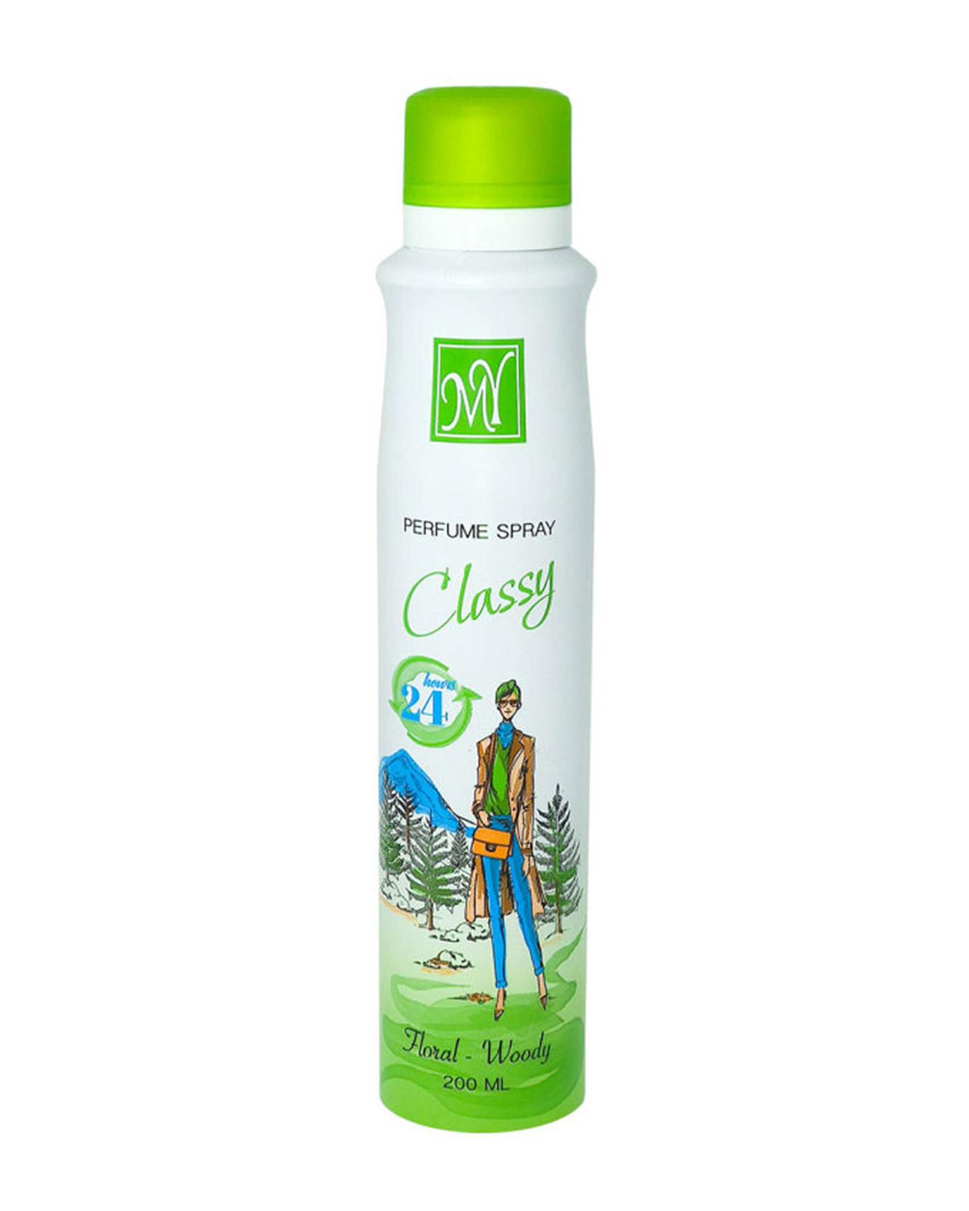 اسپری بدن زنانه 24 ساعته مای My مدل کلسی حجم 200ml