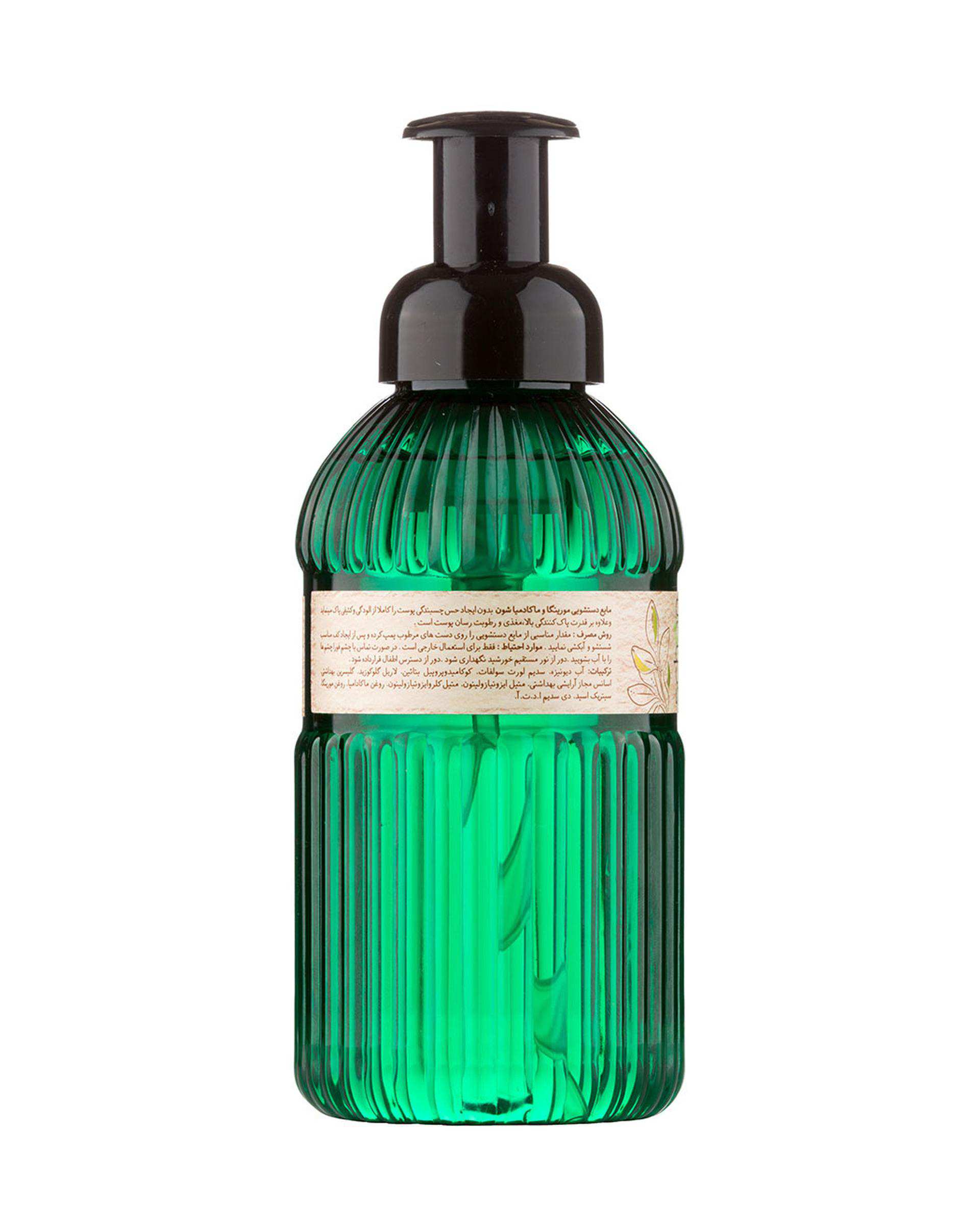 مایع دستشویی فومی شون Schon حاوی روغن مورینگا و ماکادمیا حجم 500ml