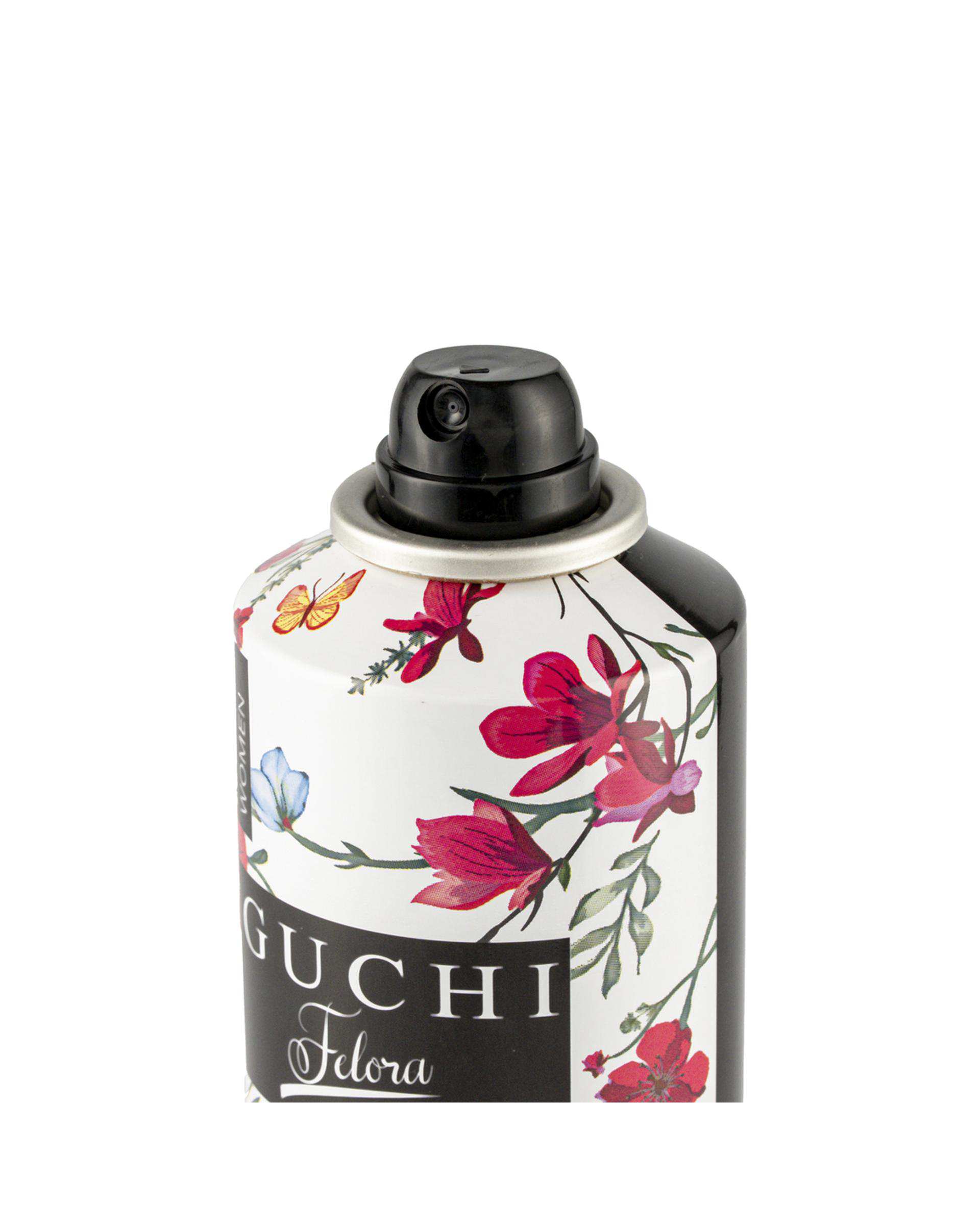 اسپری دئودورانت زنانه شارل Sharel مدل Guchi Felora حجم 200ml