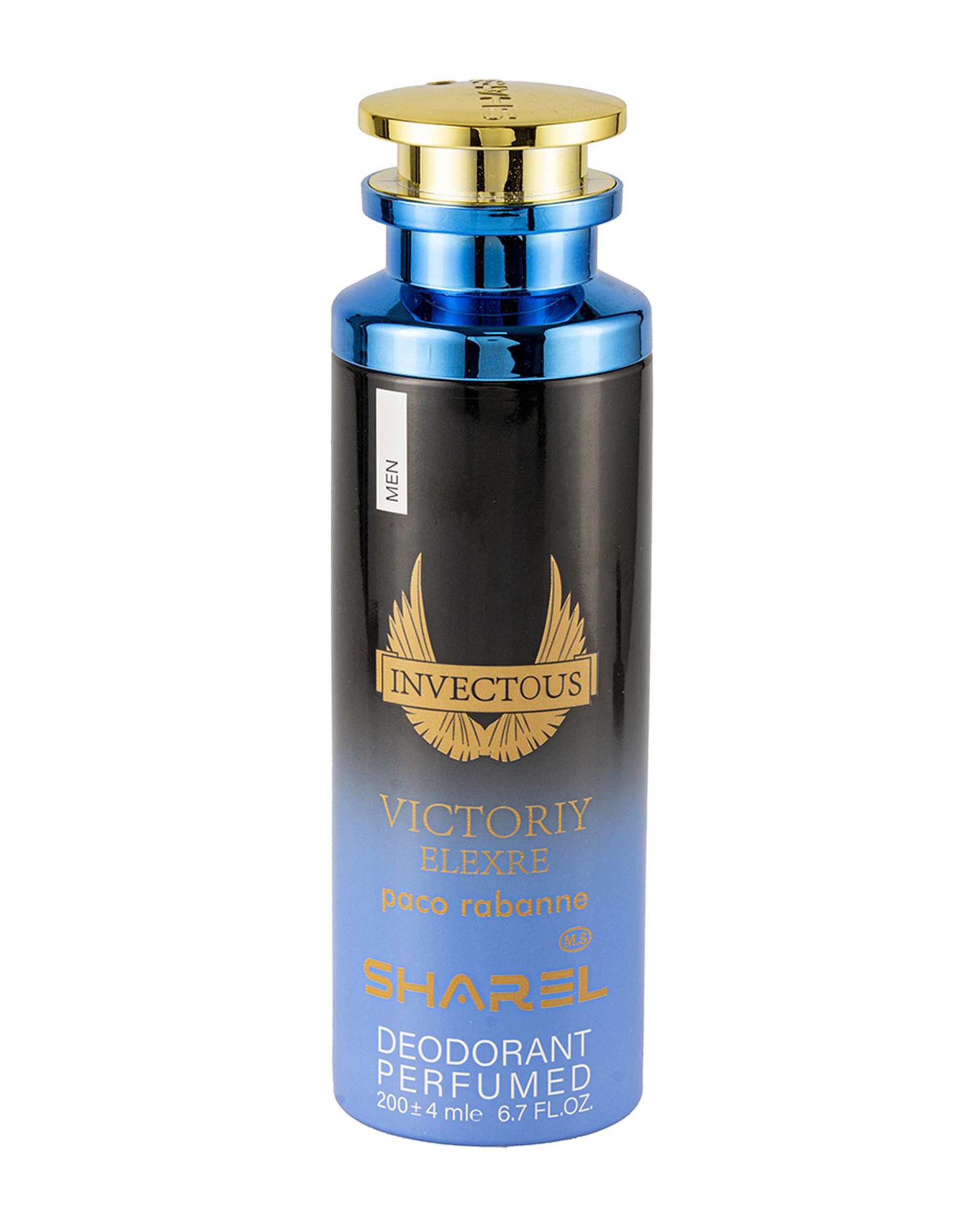 اسپری دئودورانت مردانه شارل Sharel مدل Invectous Victoriy حجم 200ml