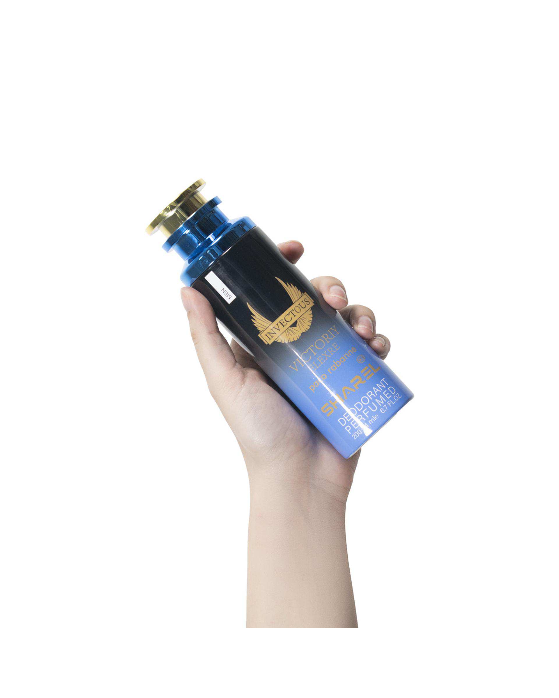 اسپری دئودورانت مردانه شارل Sharel مدل Invectous Victoriy حجم 200ml