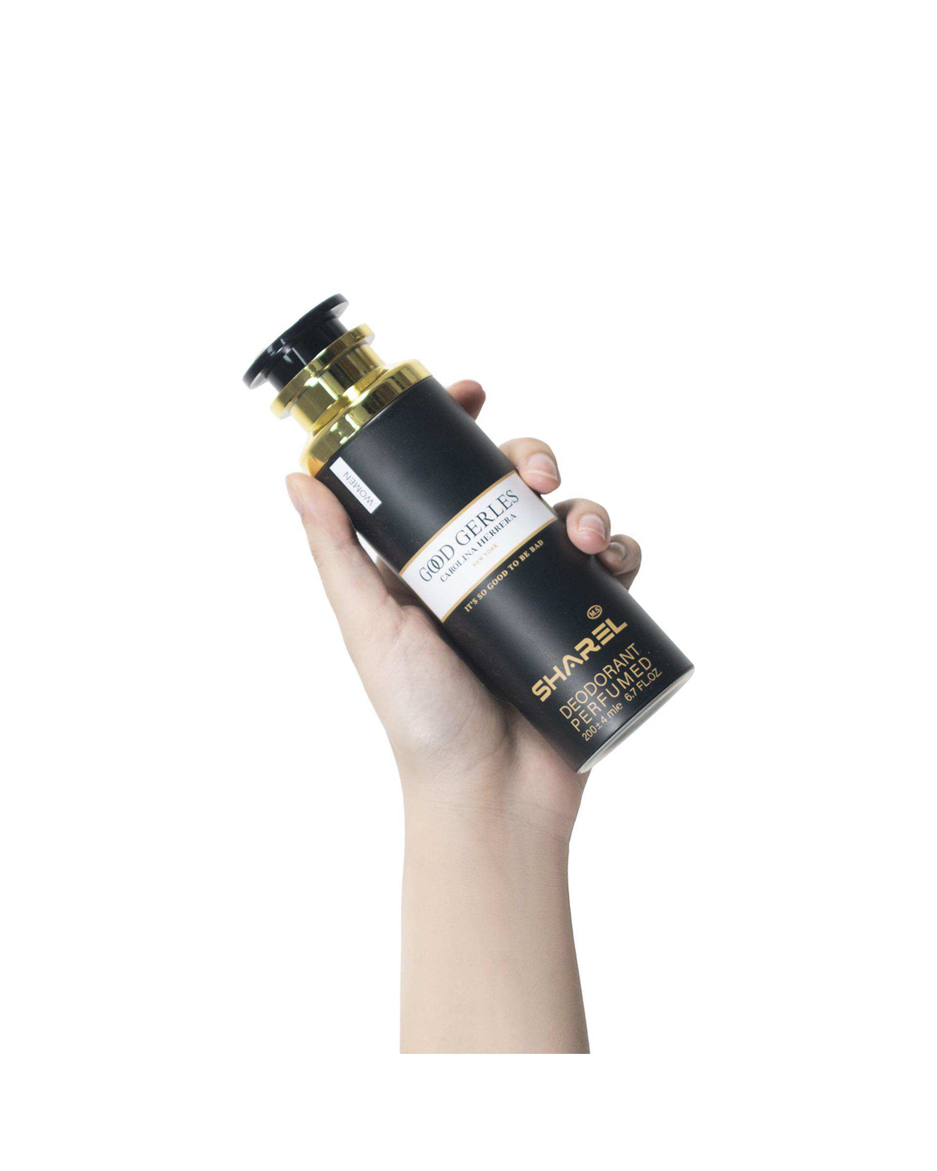 اسپری دئودورانت زنانه شارل Sharel مدل Good Gerles حجم 200ml