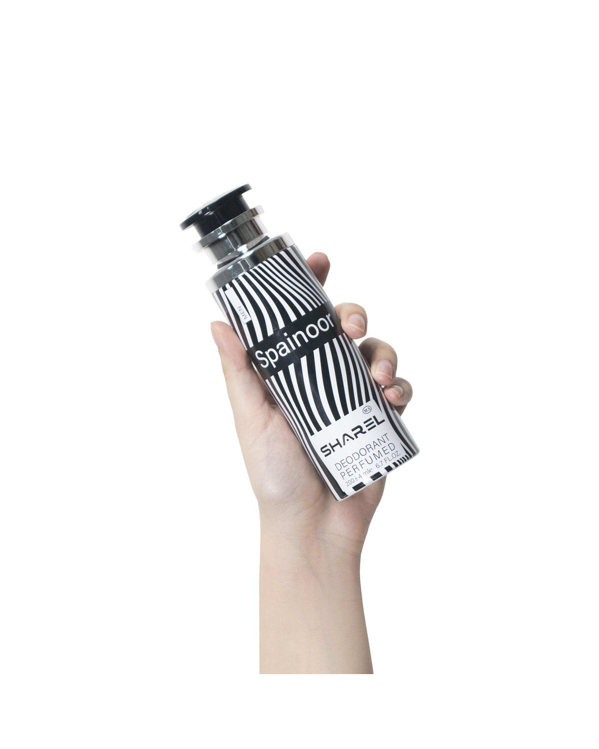 اسپری دئودورانت مردانه شارل Sharel مدل Spainoor حجم 200ml