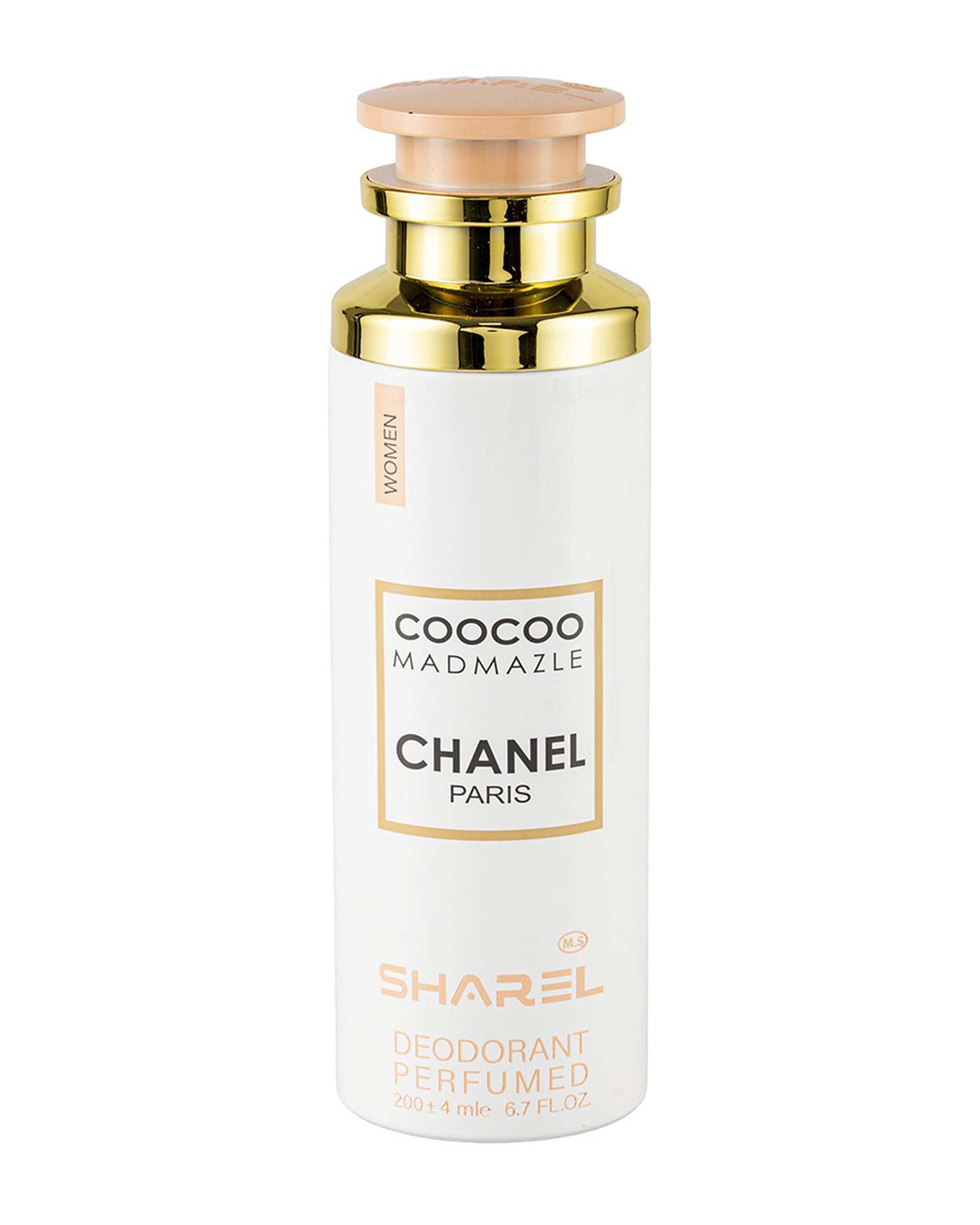 اسپری دئودورانت زنانه شارل Sharel مدل Coocoo Madmazle حجم 200ml