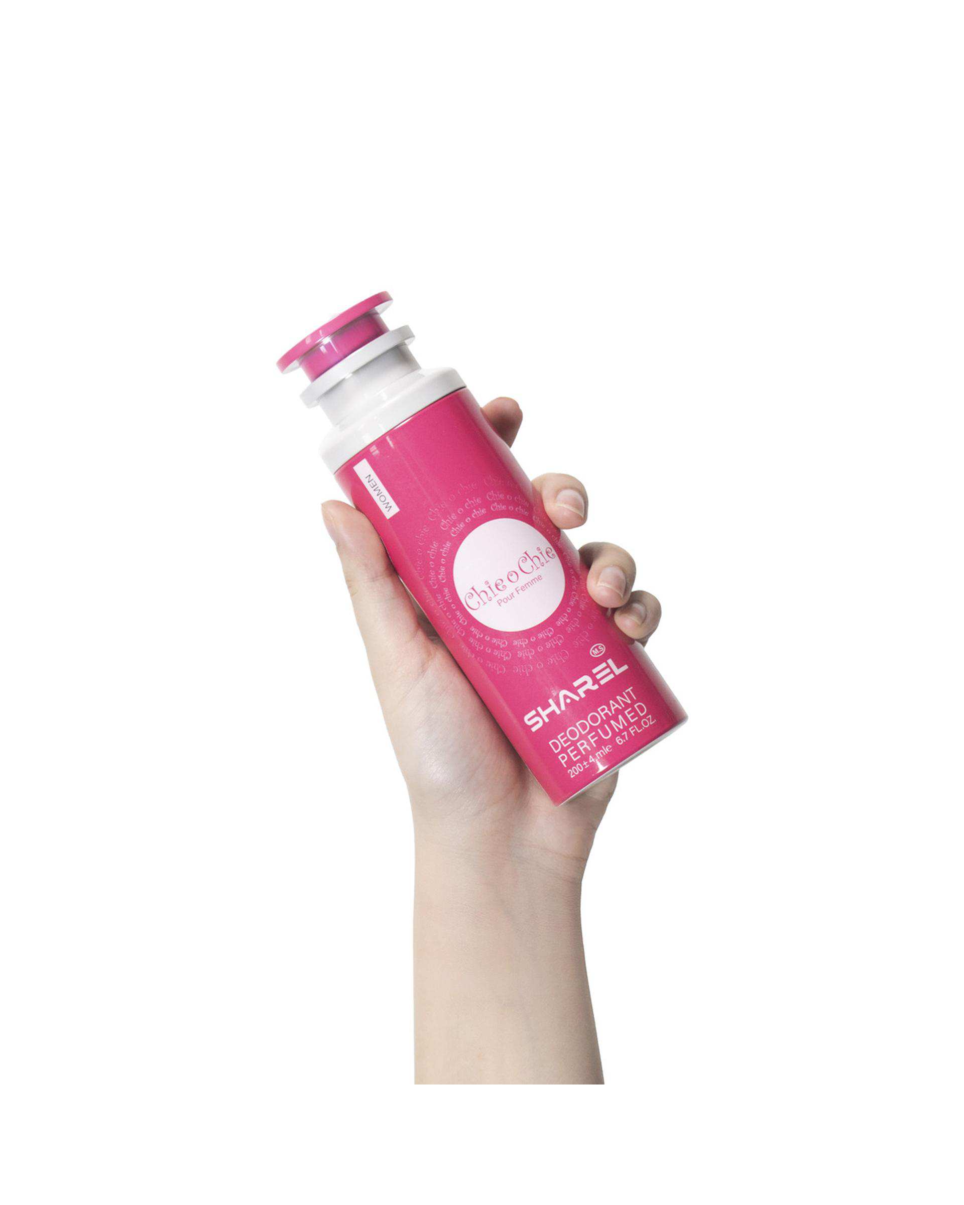 اسپری دئودورانت زنانه شارل Sharel مدل Chie O Chie حجم 200ml