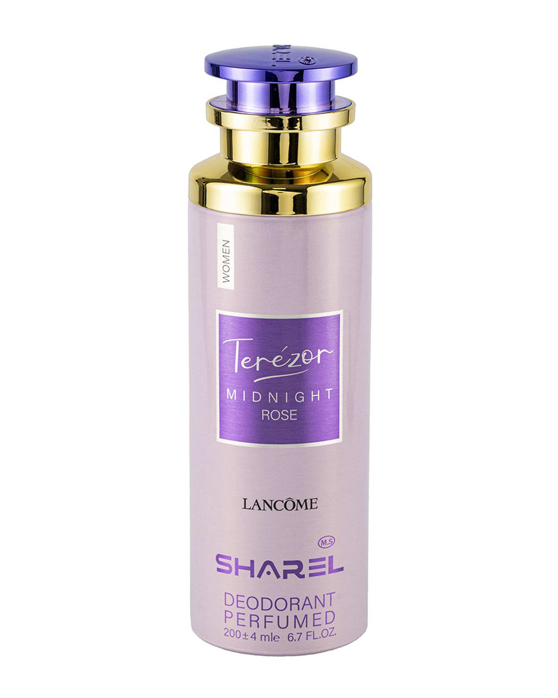 اسپری دئودورانت زنانه شارل Sharel مدل Midnight Rose حجم 200ml