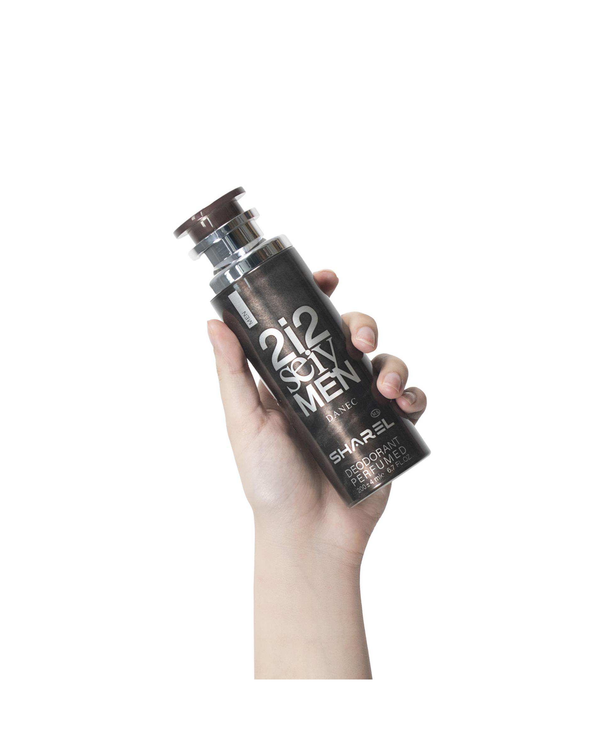 اسپری دئودورانت مردانه شارل Sharel مدل 212 Seiy Men حجم 200ml