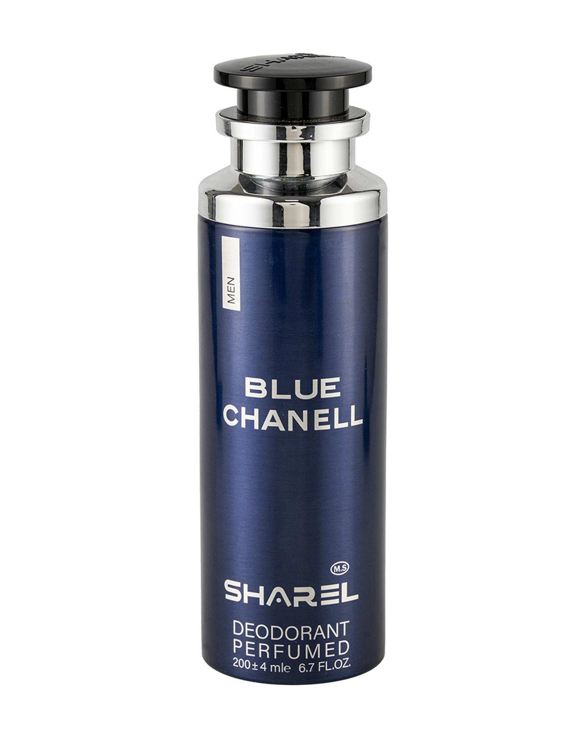 اسپری دئودورانت مردانه شارل Sharel مدل Blue Chanell حجم 200ml