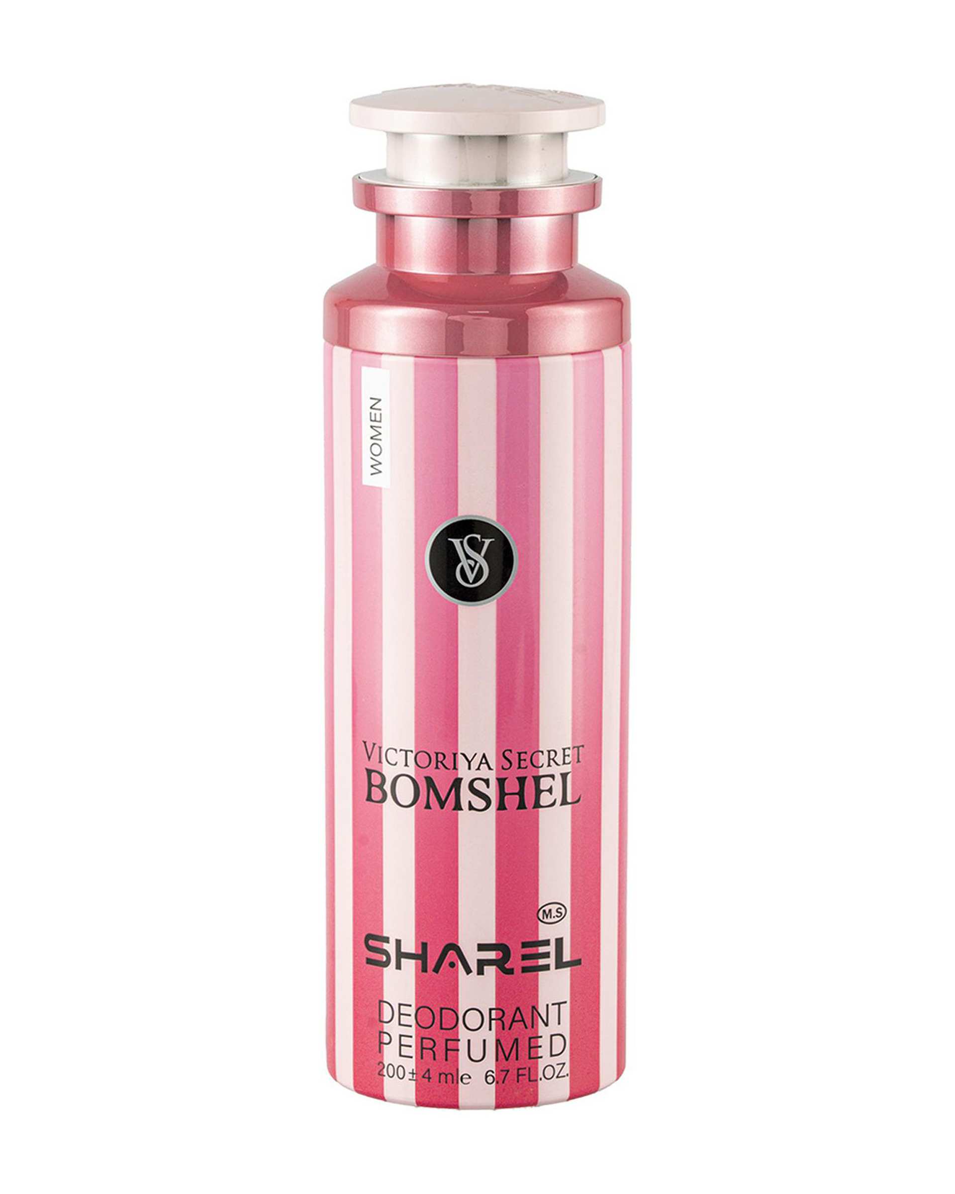 اسپری دئودورانت زنانه شارل Sharel مدل Victoriya Secret Bomshel حجم 200ml