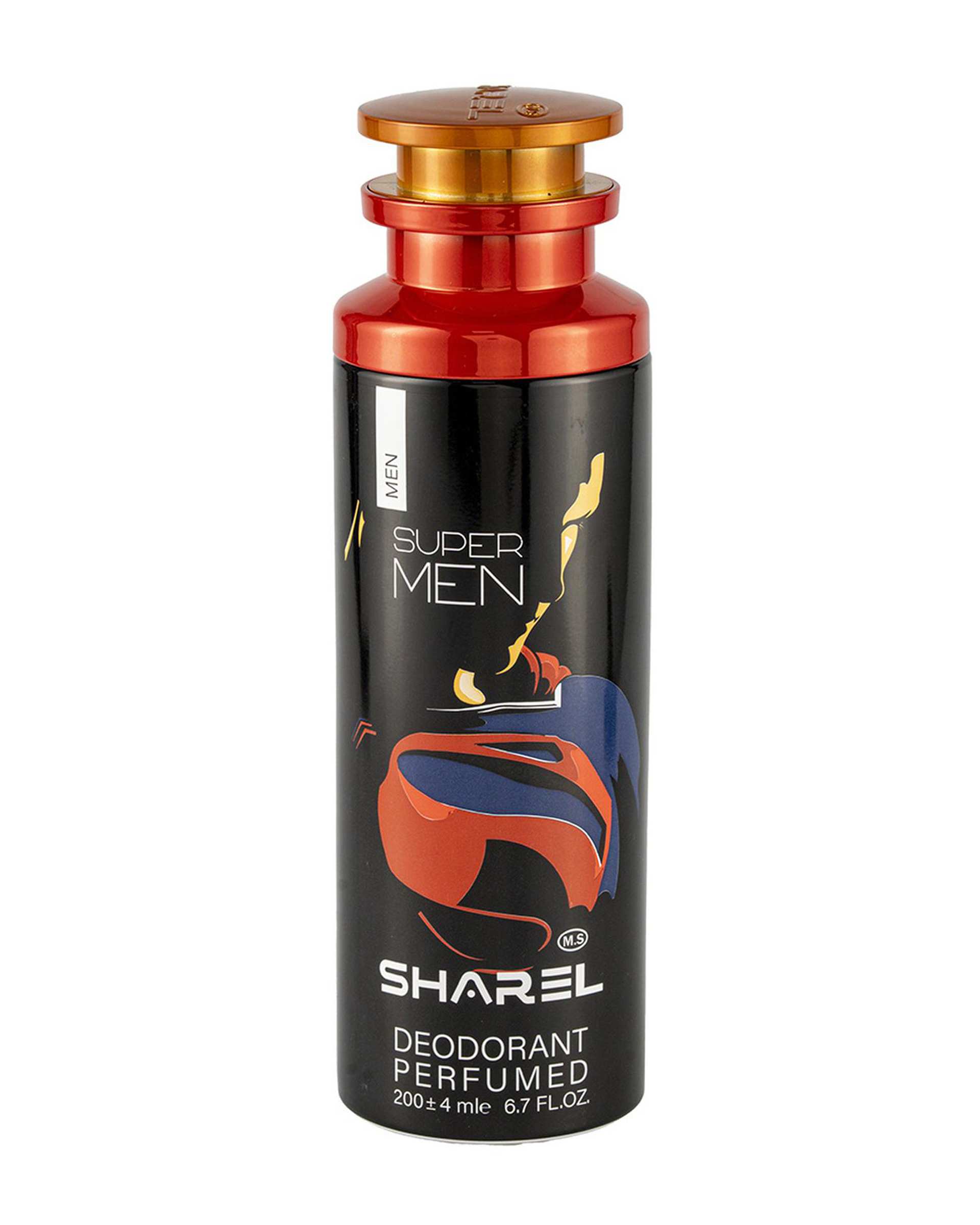 اسپری دئودورانت مردانه شارل Sharel مدل Super Men حجم 200ml