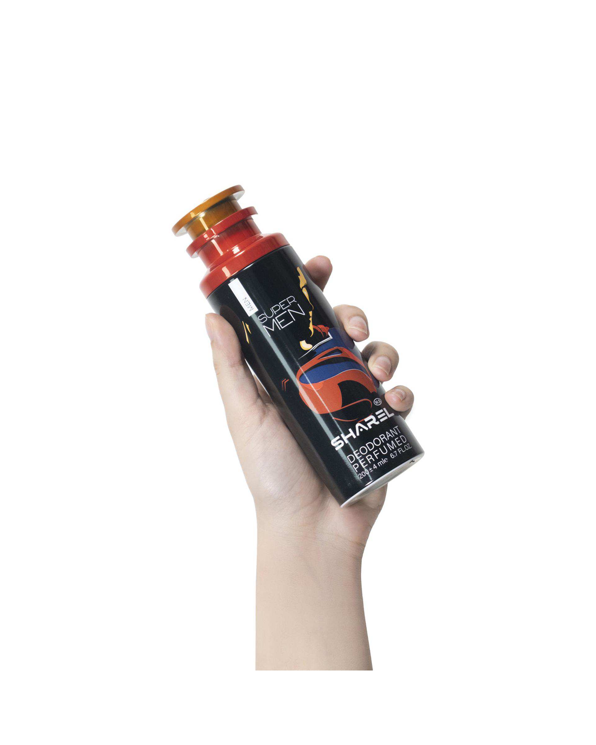 اسپری دئودورانت مردانه شارل Sharel مدل Super Men حجم 200ml