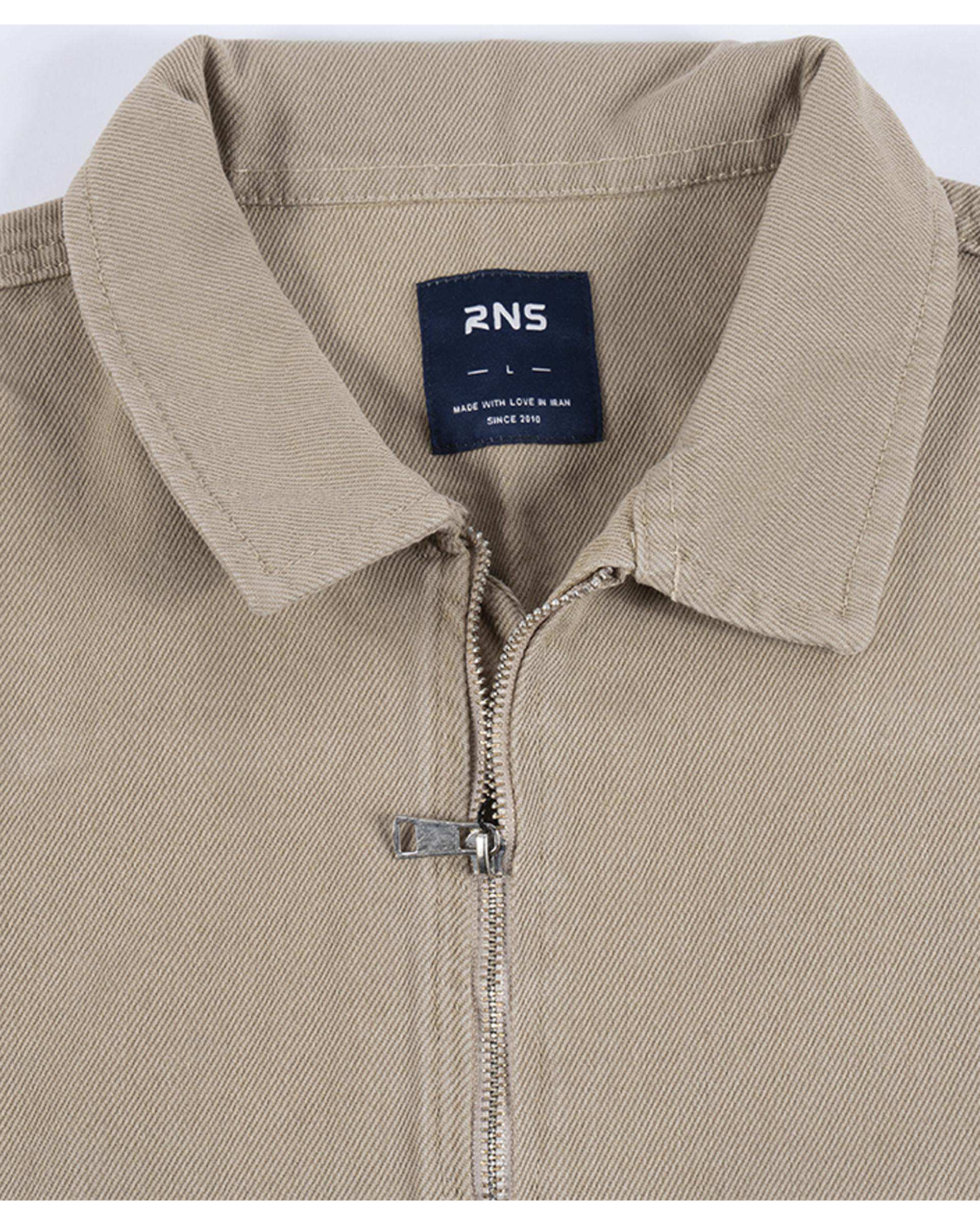 کت کتان مردانه کرم آر ان اس RNS کد 12252517