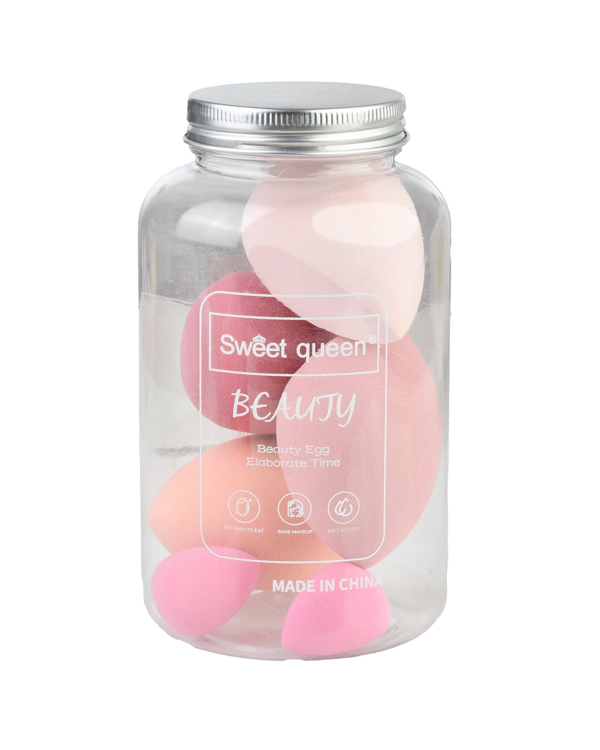 پد آرایشی بیوتی بلندر Sweet Queen بسته 6 عددی