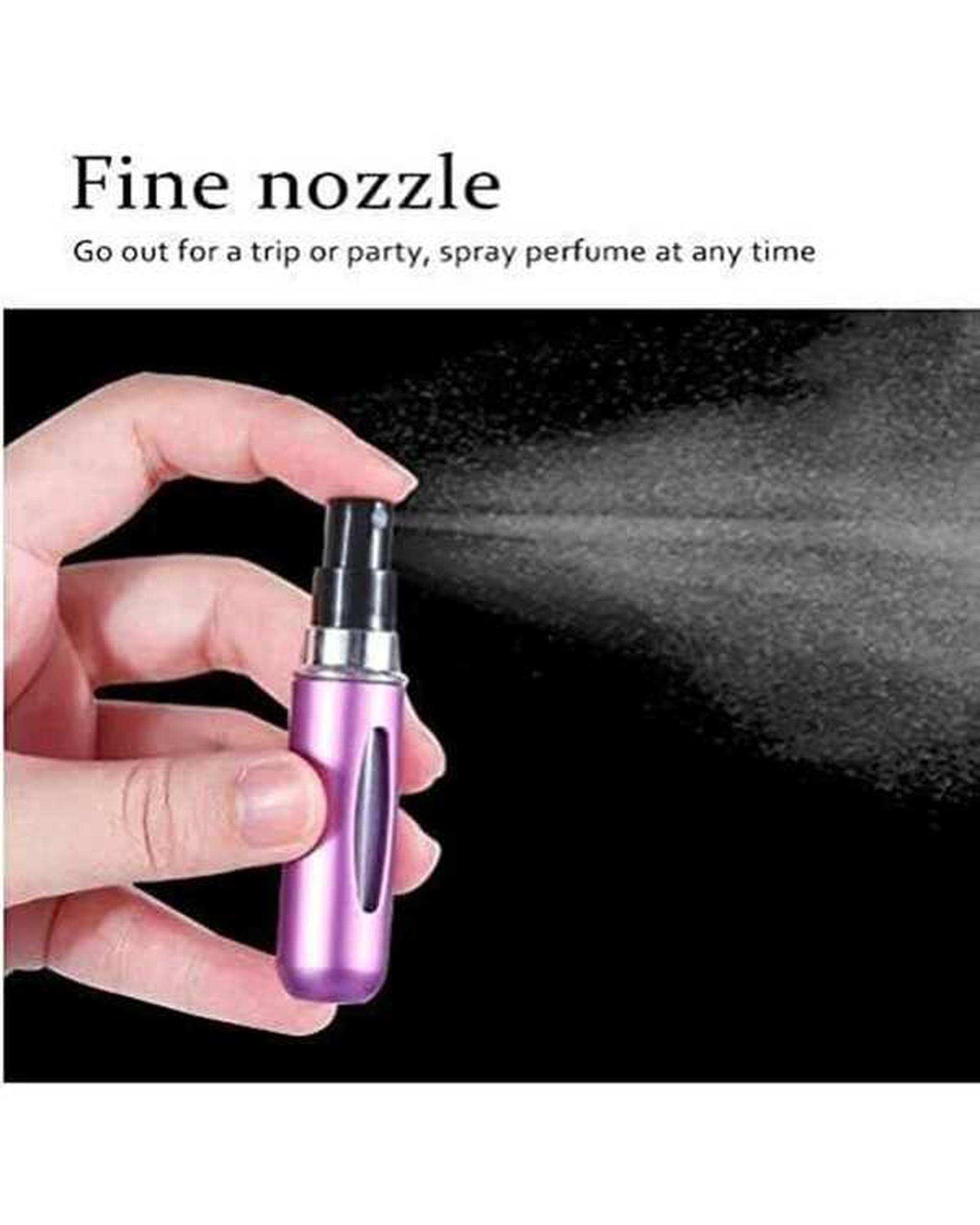 محفظه نگهدارنده عطر اتومایزر ارسال رنگ رندوم