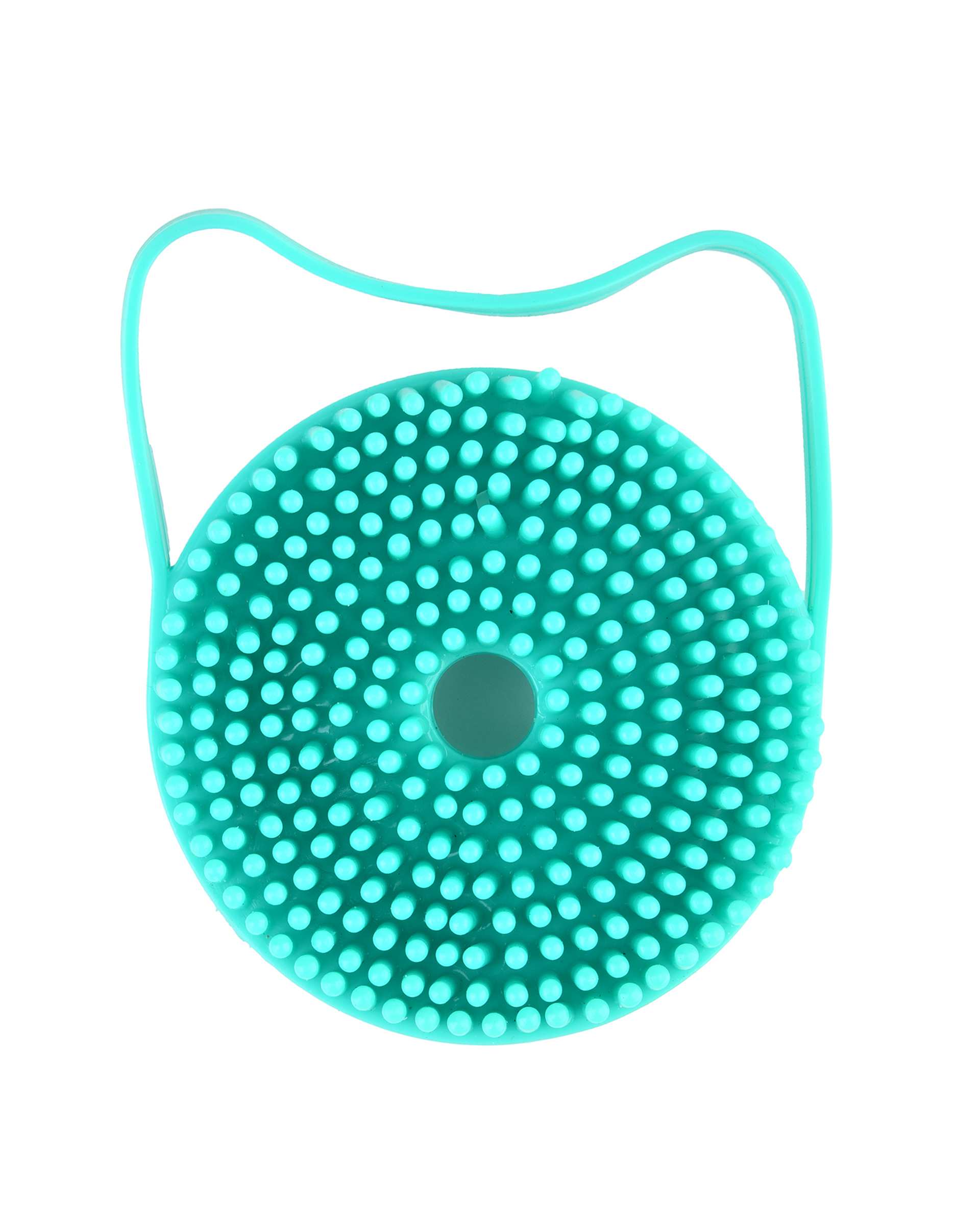 براش سر و بدن شور و ماساژور سیلکونی مو و بدن دو طرفه ارسال رنگ رندوم