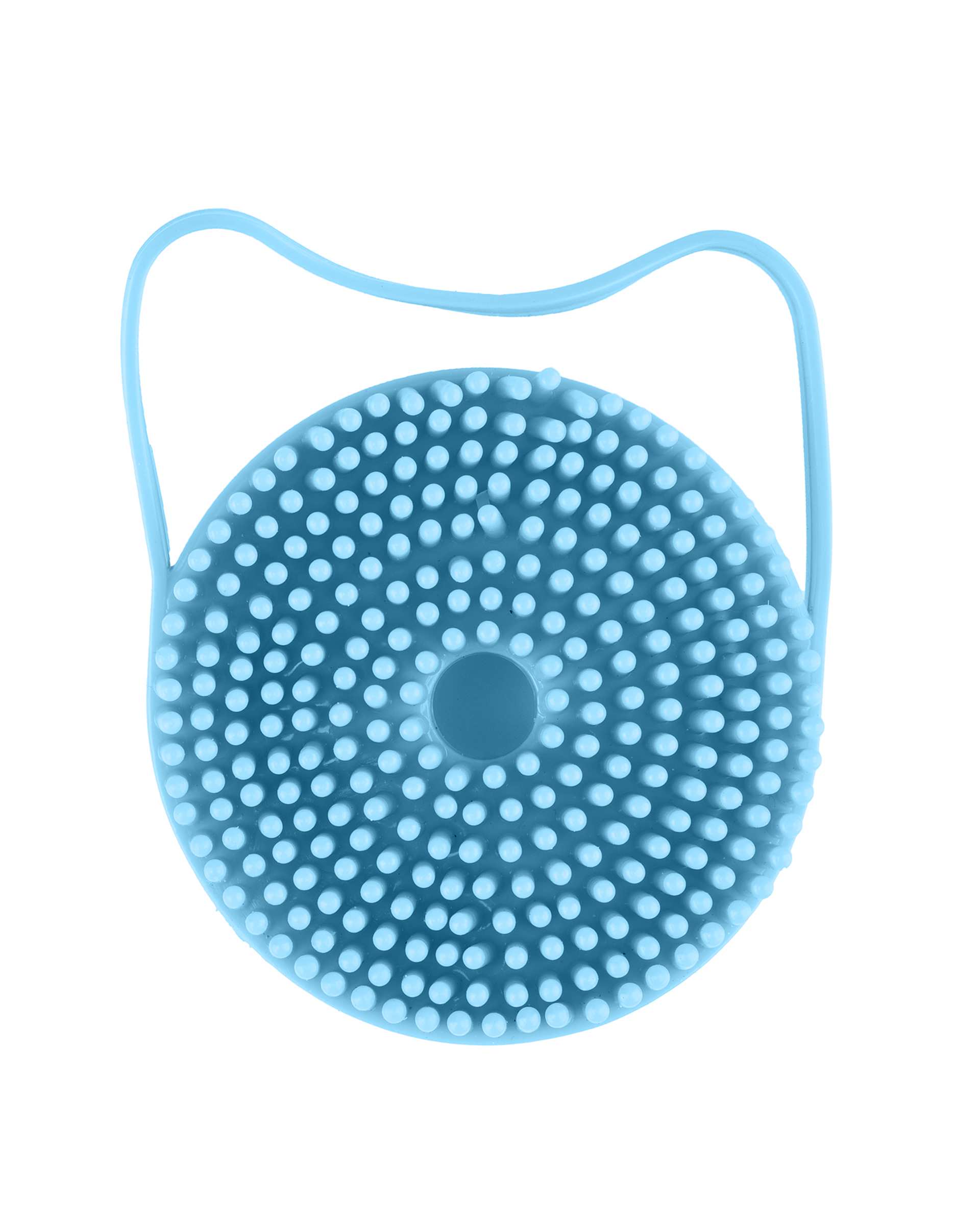 براش سر و بدن شور و ماساژور سیلکونی مو و بدن دو طرفه ارسال رنگ رندوم