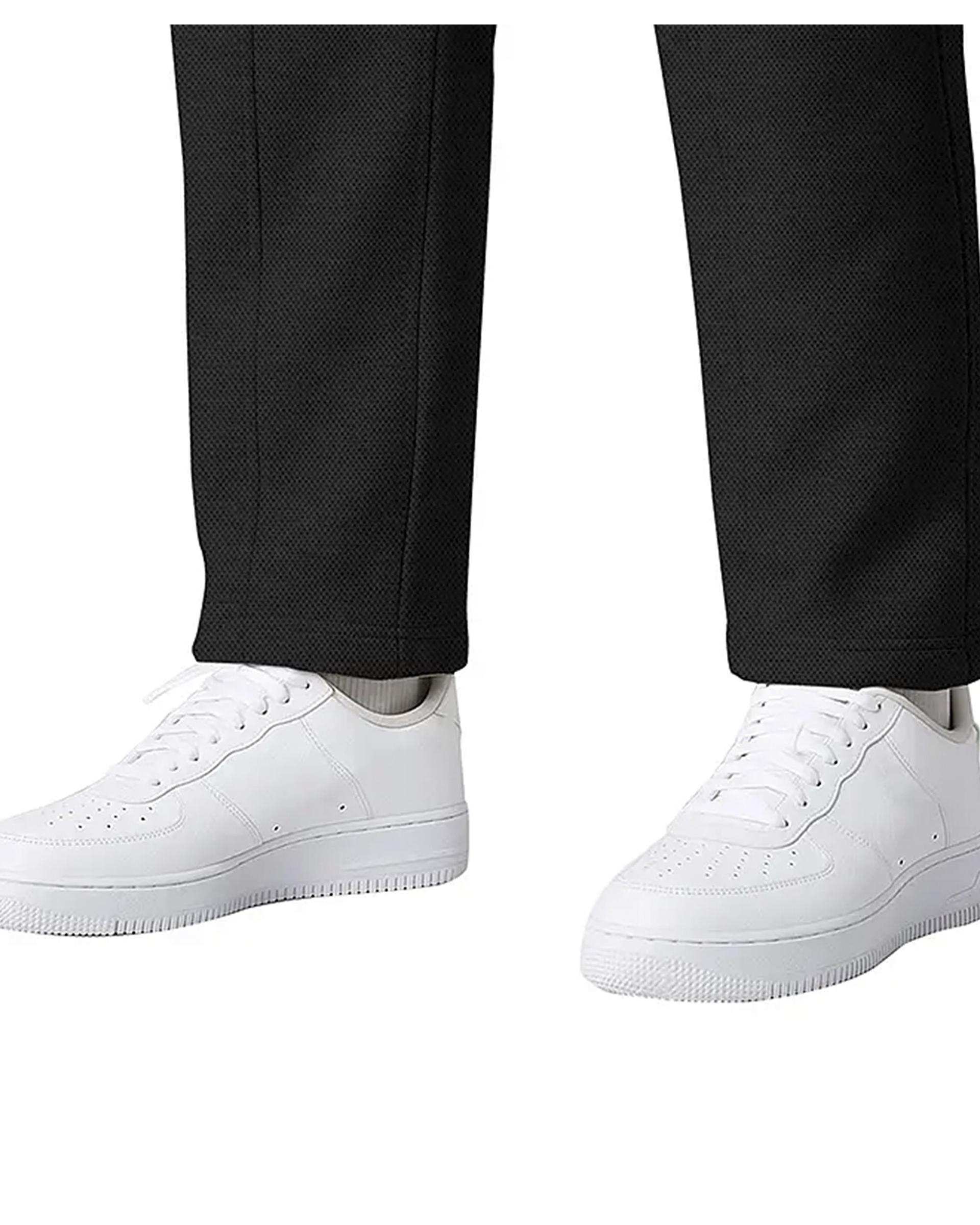 شلوار ورزشی مردانه دورس لاین مشکی نوزده نود و یک 1991 مدل SH1967 B