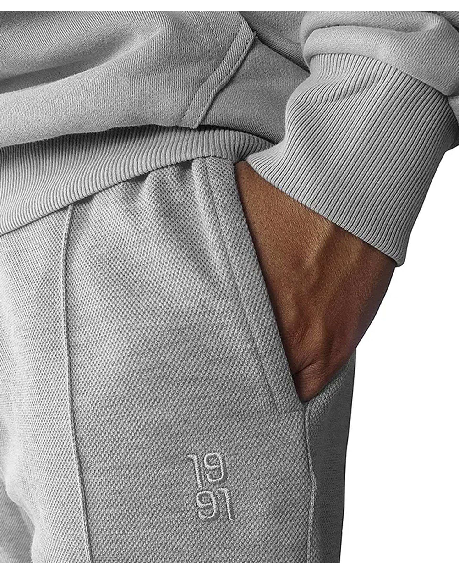 شلوار ورزشی مردانه دورس لاین طوسی نوزده نود و یک 1991 مدل SH1967 G