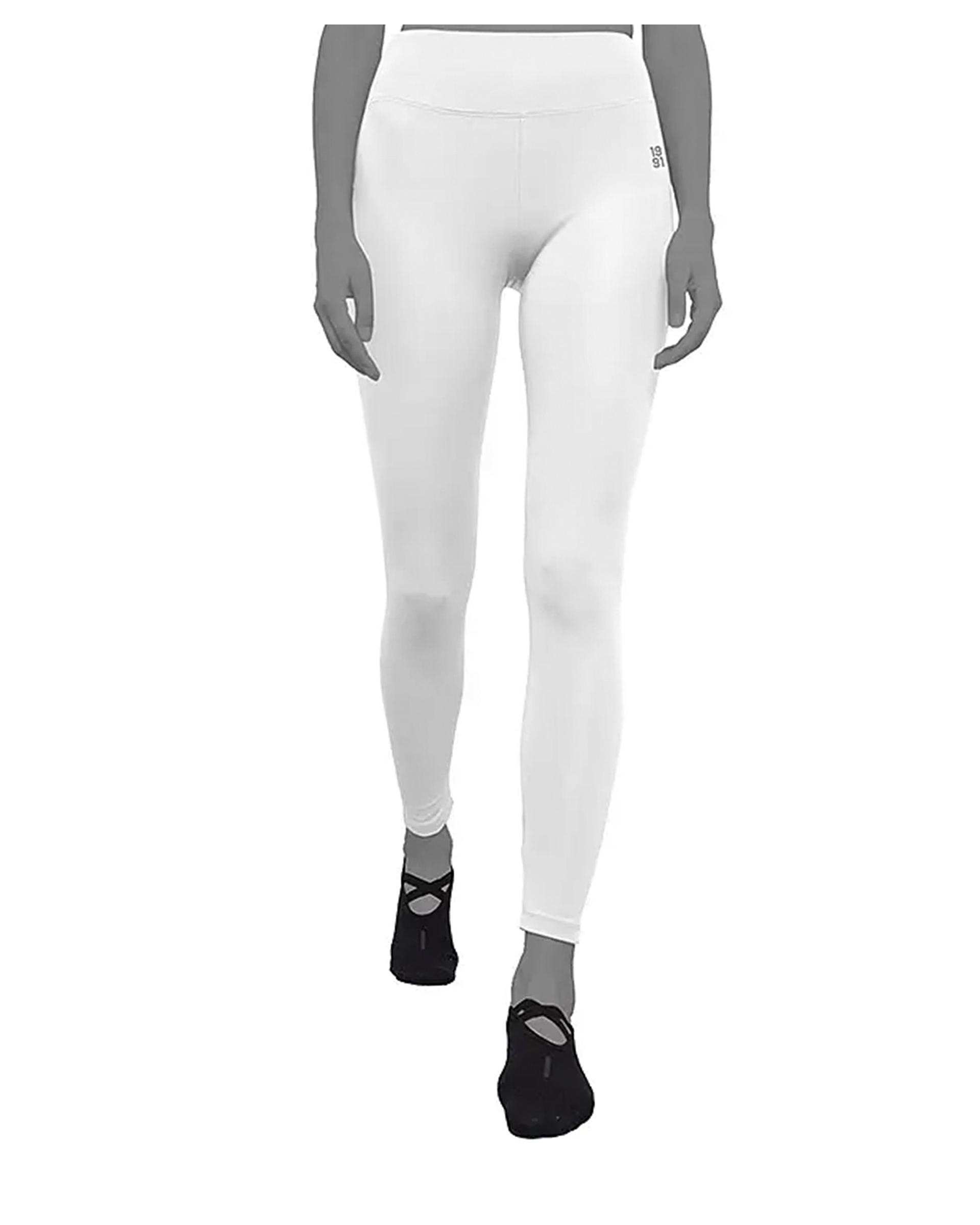 لگینگ ورزشی زنانه سفید نوزده نود و یک 1991 مدل SH1969 W