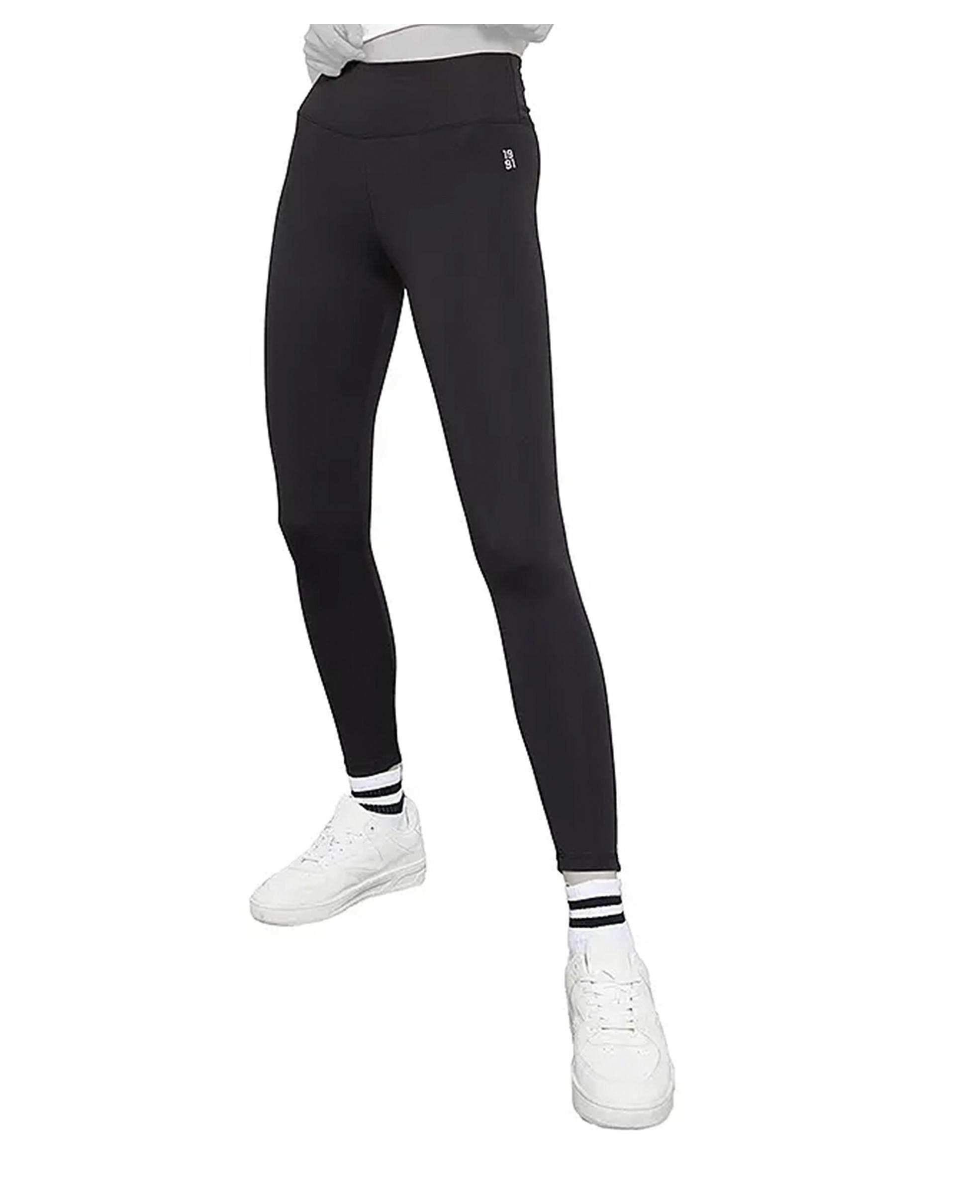 لگینگ ورزشی زنانه مشکی نوزده نود و یک 1991 مدل SH1969 B