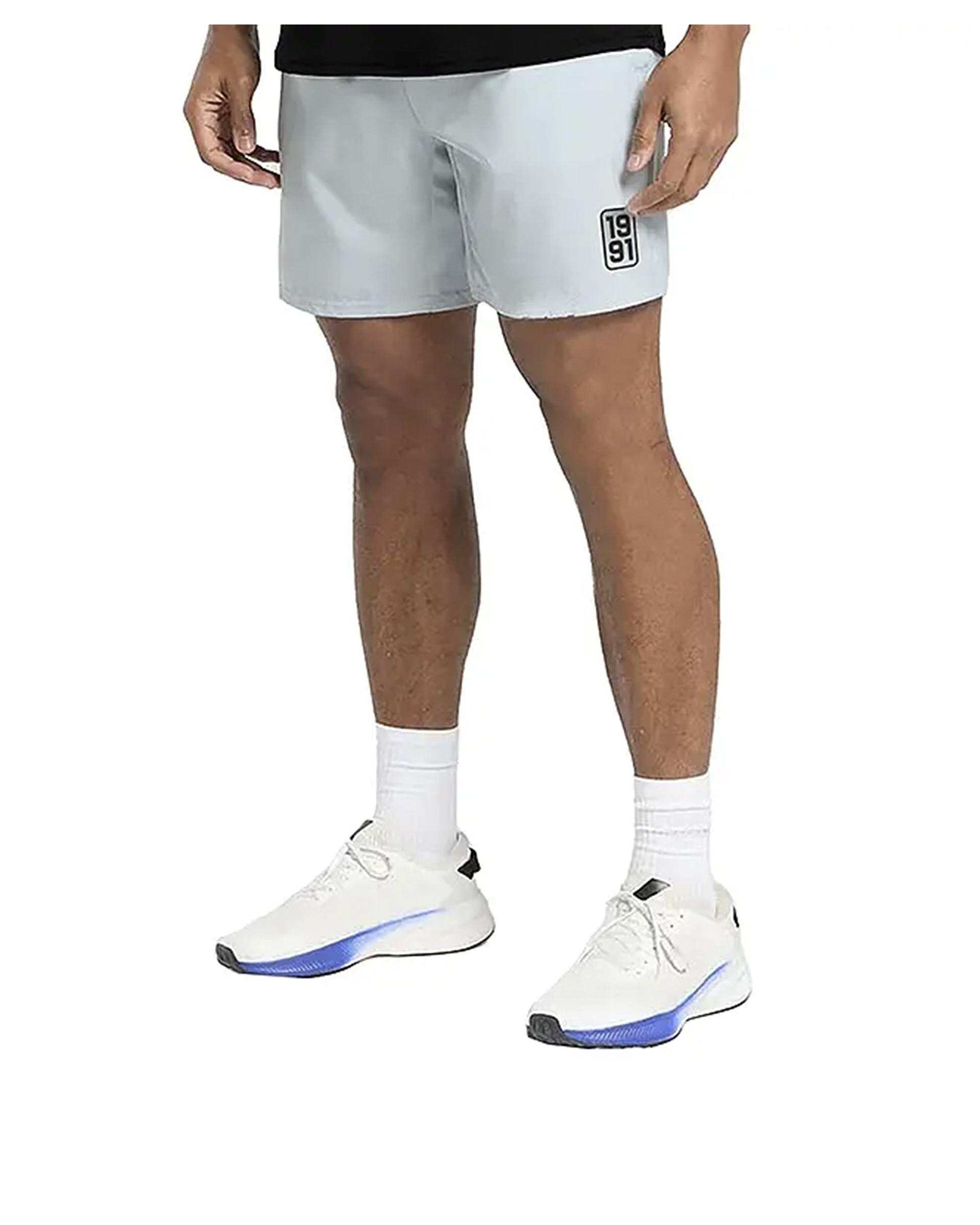 شلوارک ورزشی مردانه آیرو طوسی نوزده نود و یک 1991 مدل SH1970 LG