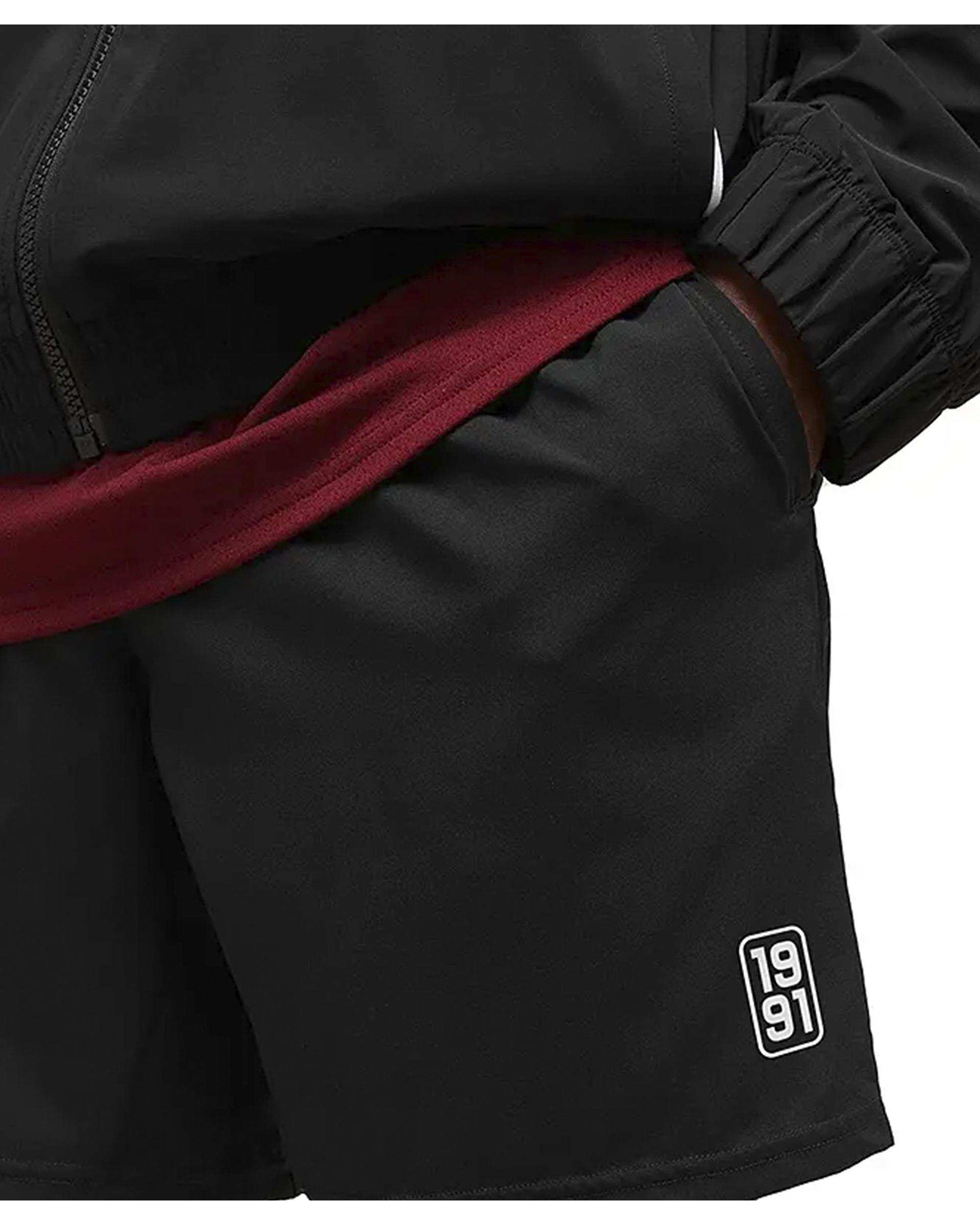 شلوارک ورزشی مردانه آیرو مشکی نوزده نود و یک 1991 مدل SH1970 B