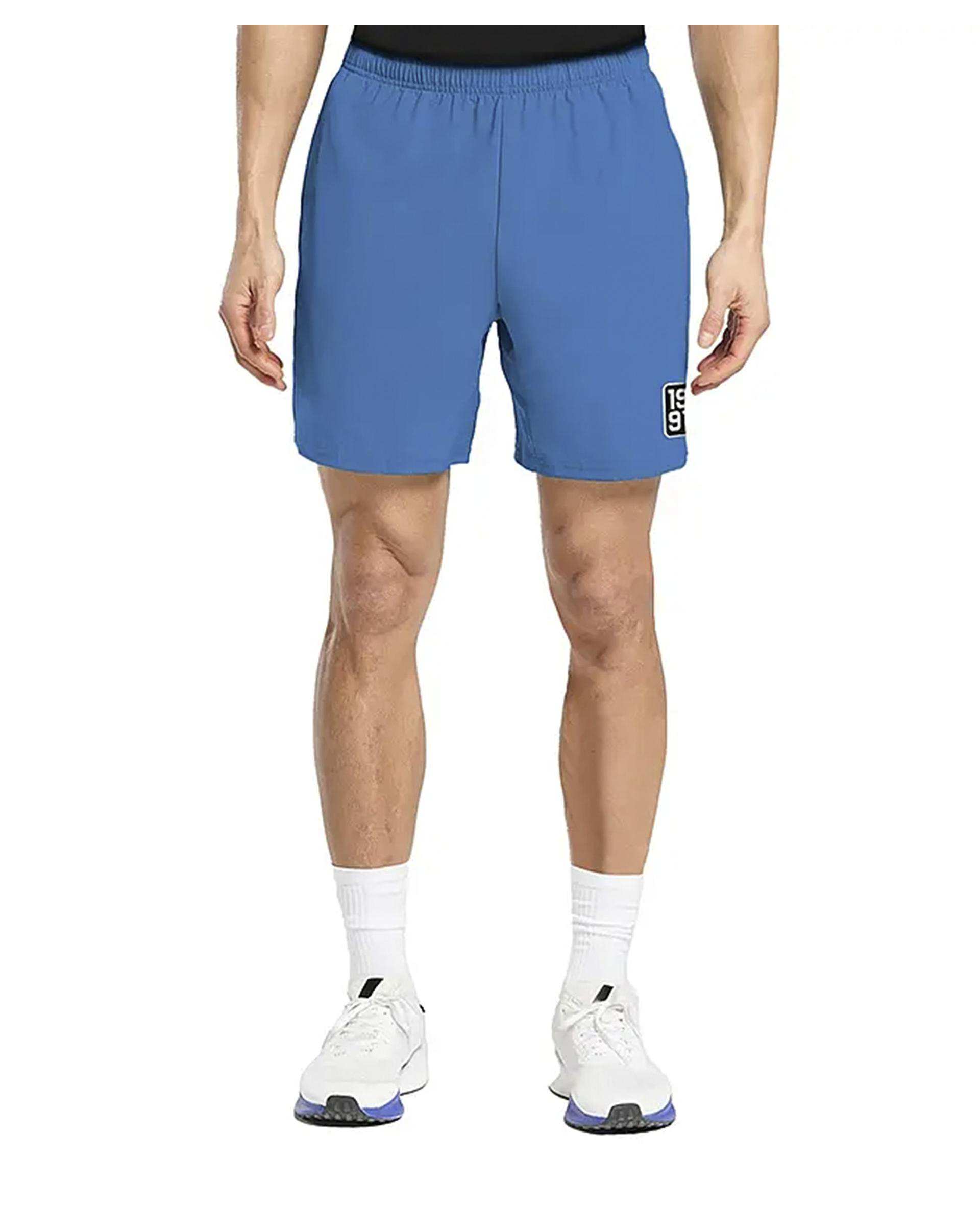شلوارک ورزشی مردانه آیرو آبی نفتی نوزده نود و یک 1991 مدل SH1970 DBL