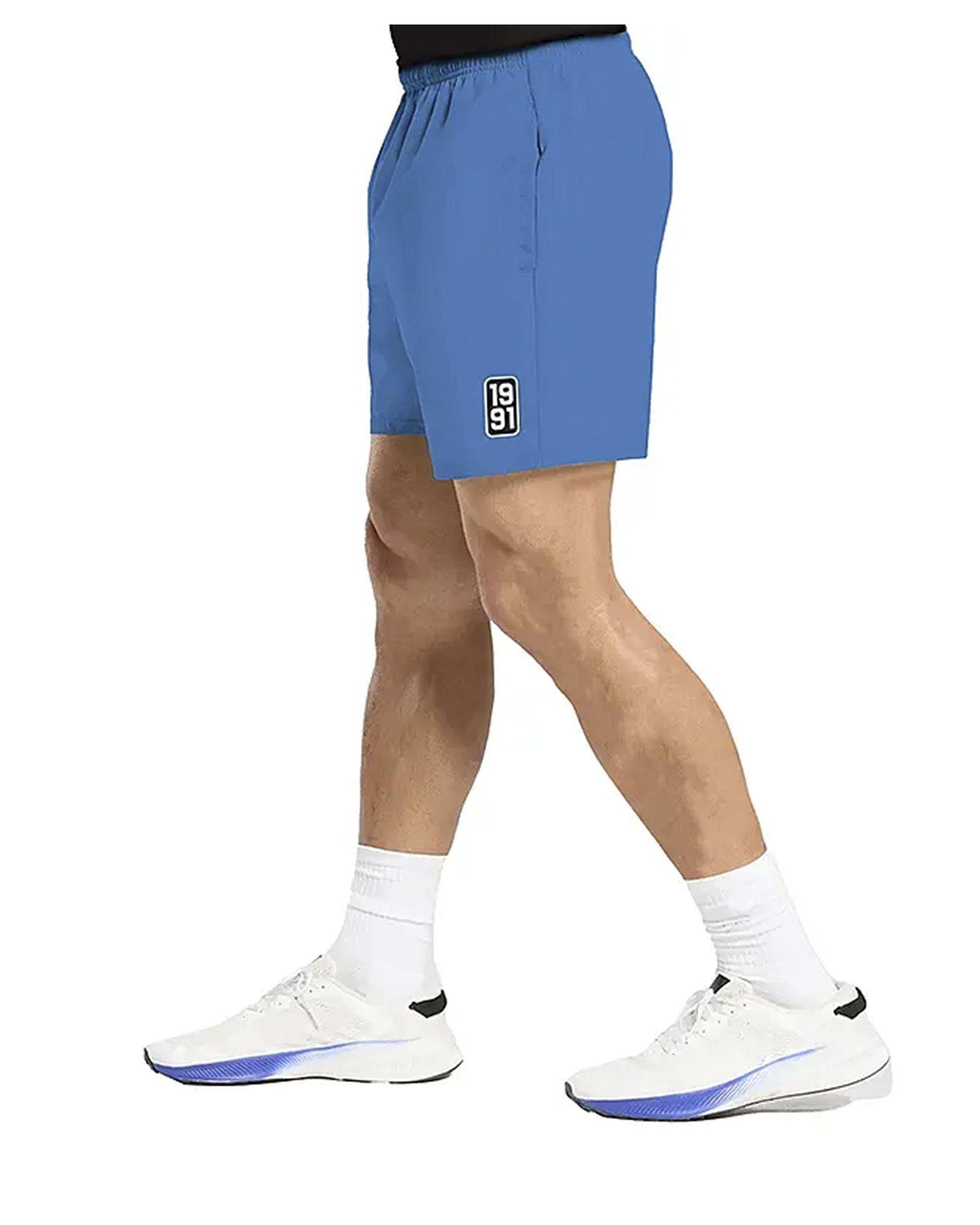 شلوارک ورزشی مردانه آیرو آبی نفتی نوزده نود و یک 1991 مدل SH1970 DBL