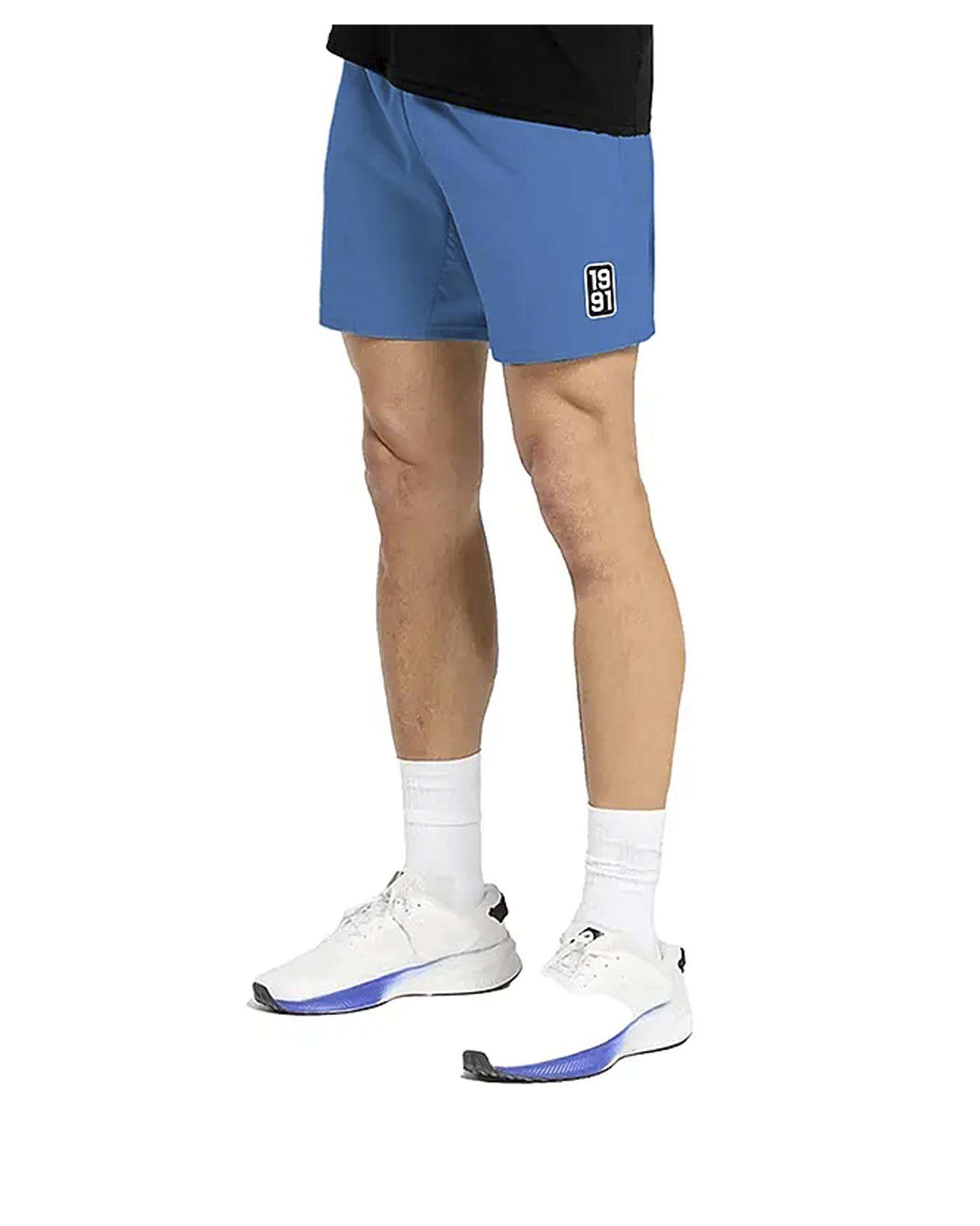 شلوارک ورزشی مردانه آیرو آبی نفتی نوزده نود و یک 1991 مدل SH1970 DBL