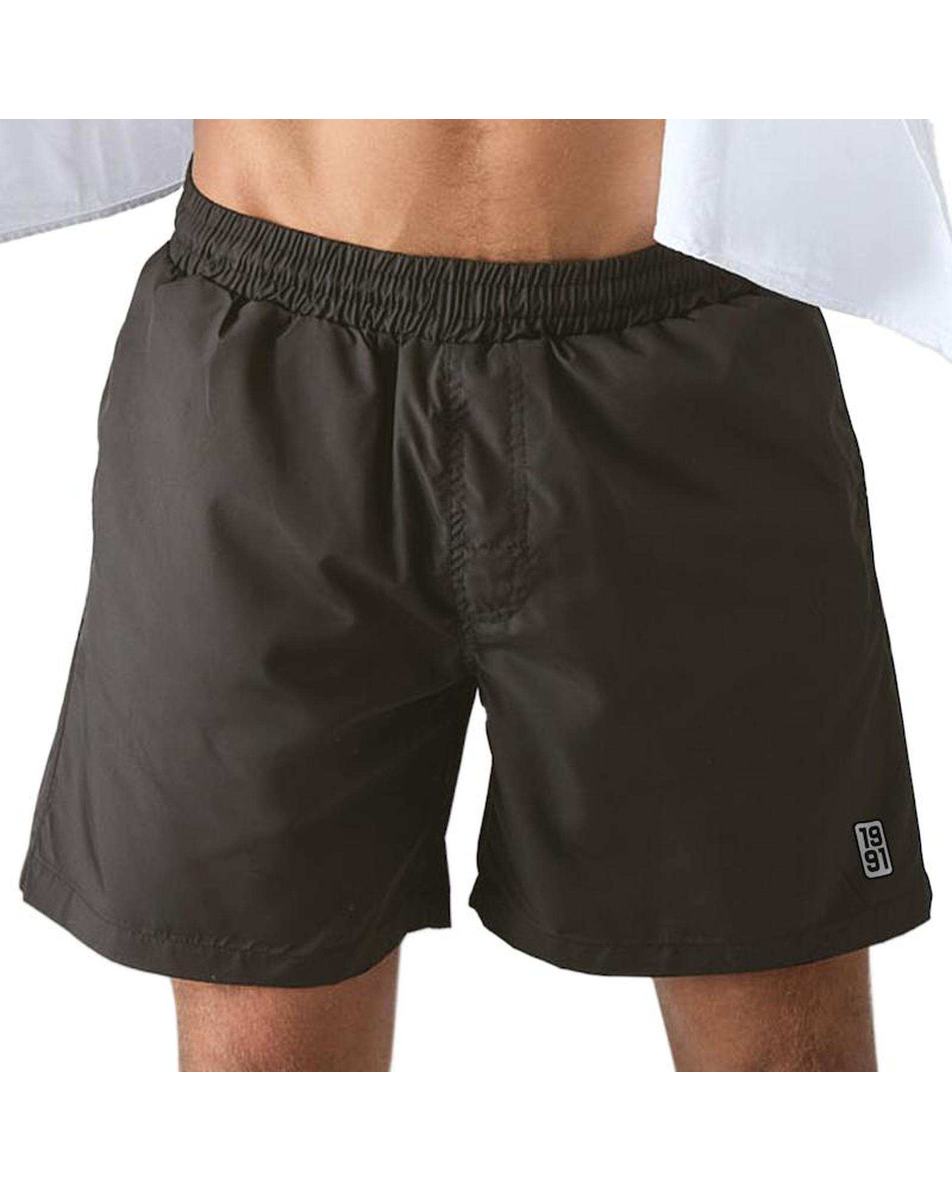 مایو مردانه سبز زیتونی نوزده نود و یک 1991 مدل SH1971 OGR